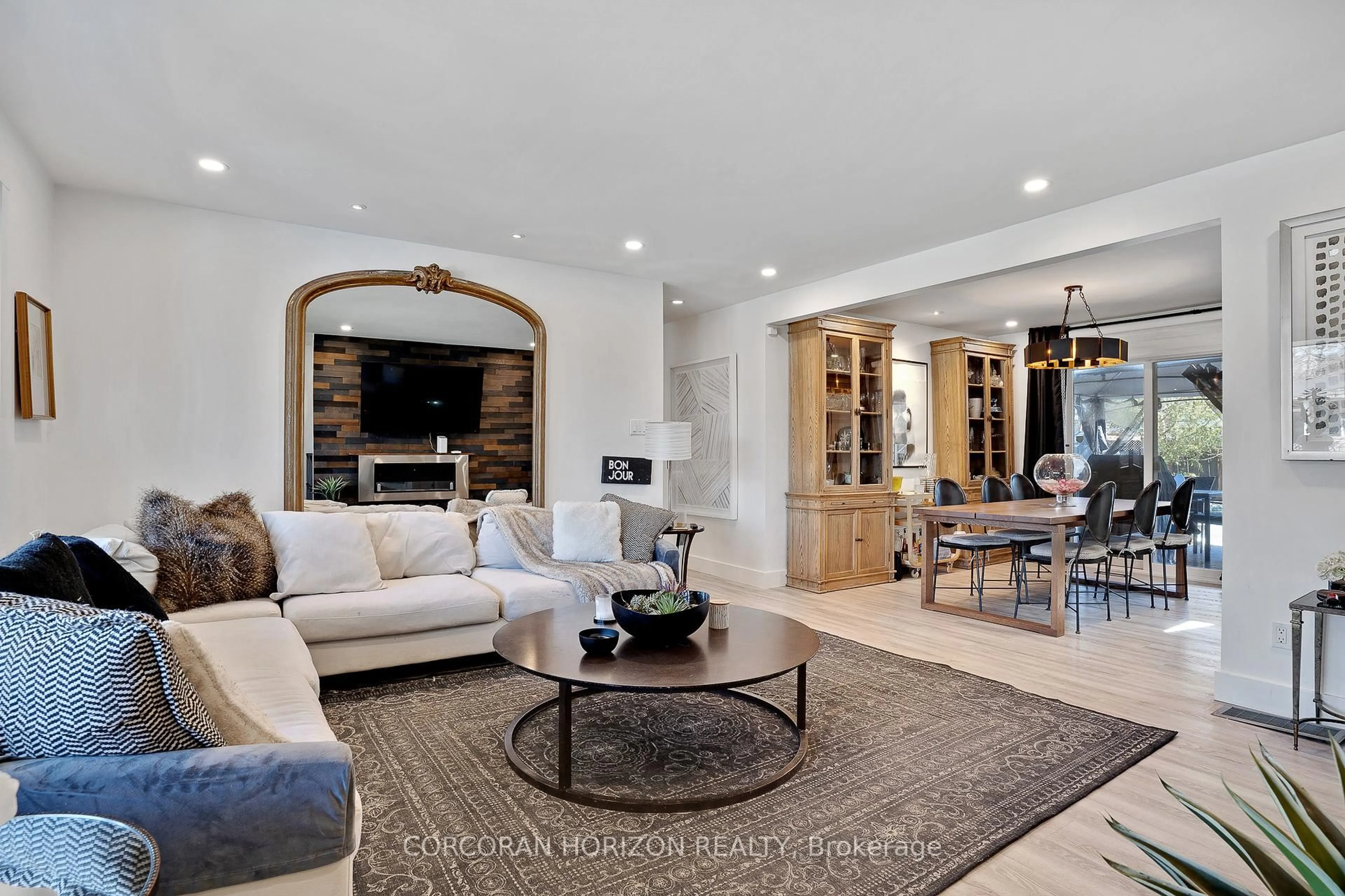 Living room with furniture, ceramic/tile floor for 111 Rosslinn Rd, Cambridge Ontario N1S 3K3