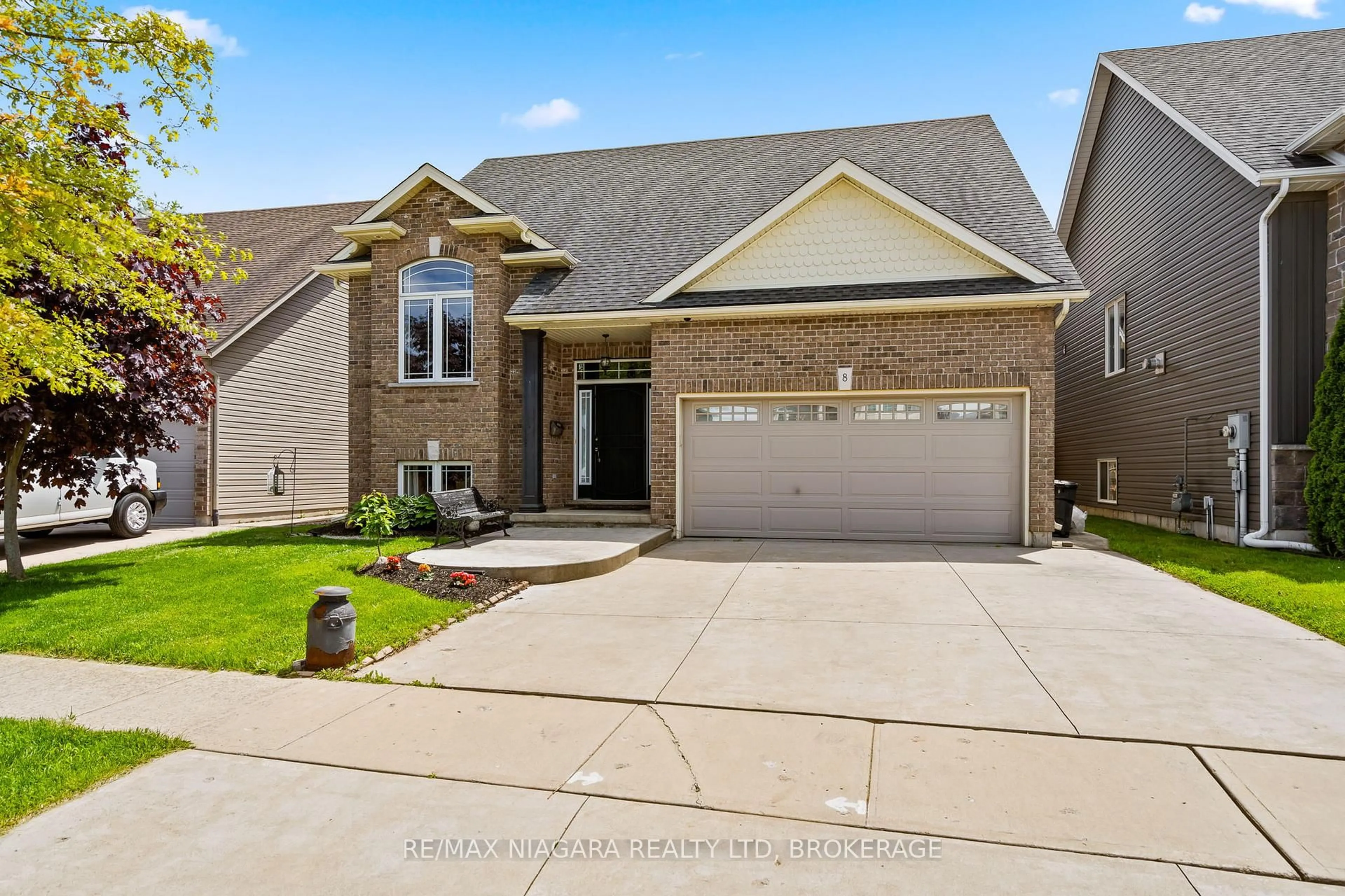 Home with brick exterior material, street for 8 Corbin St, St. Catharines Ontario L2P 0C3
