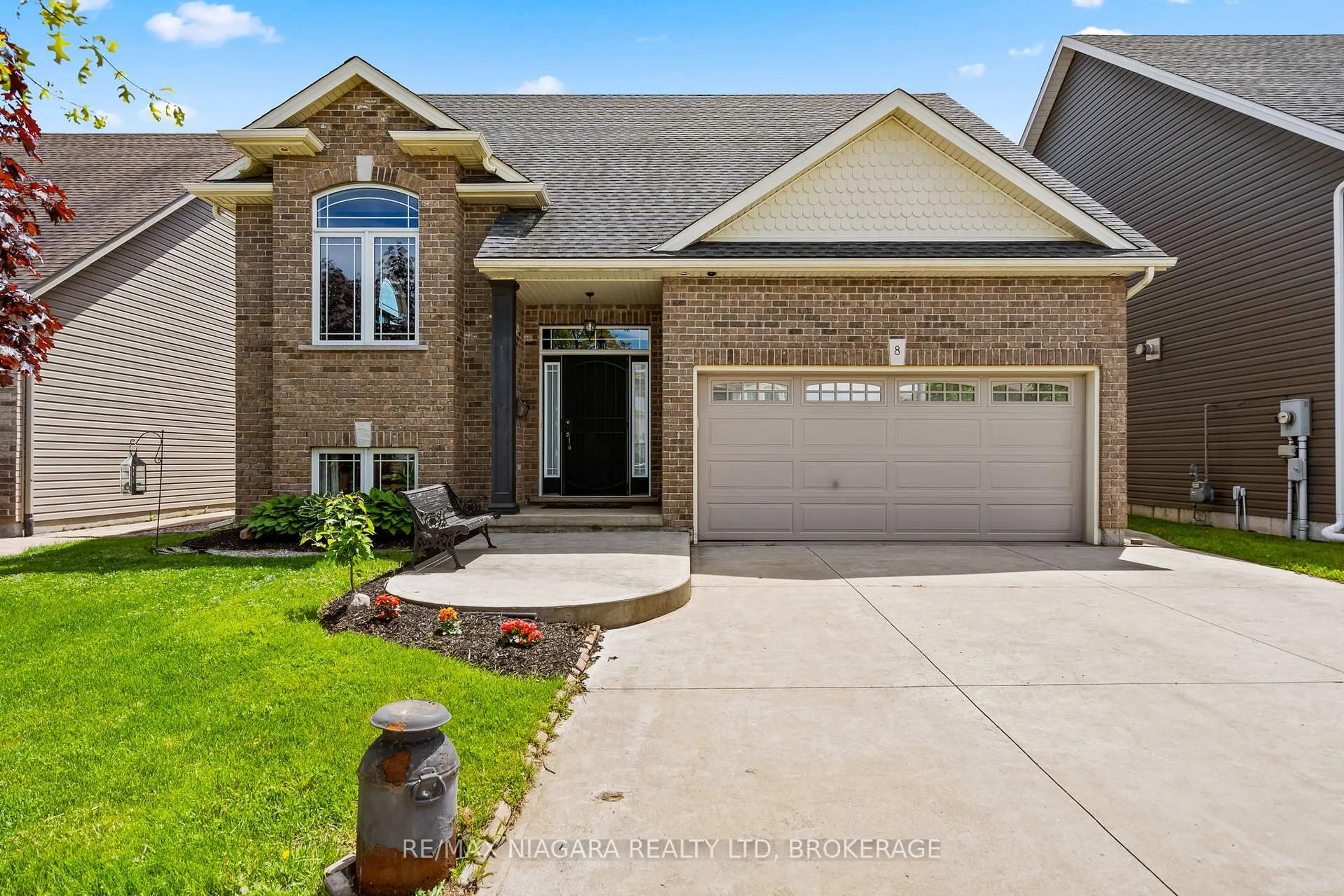 Home with brick exterior material, street for 8 Corbin St, St. Catharines Ontario L2P 0C3