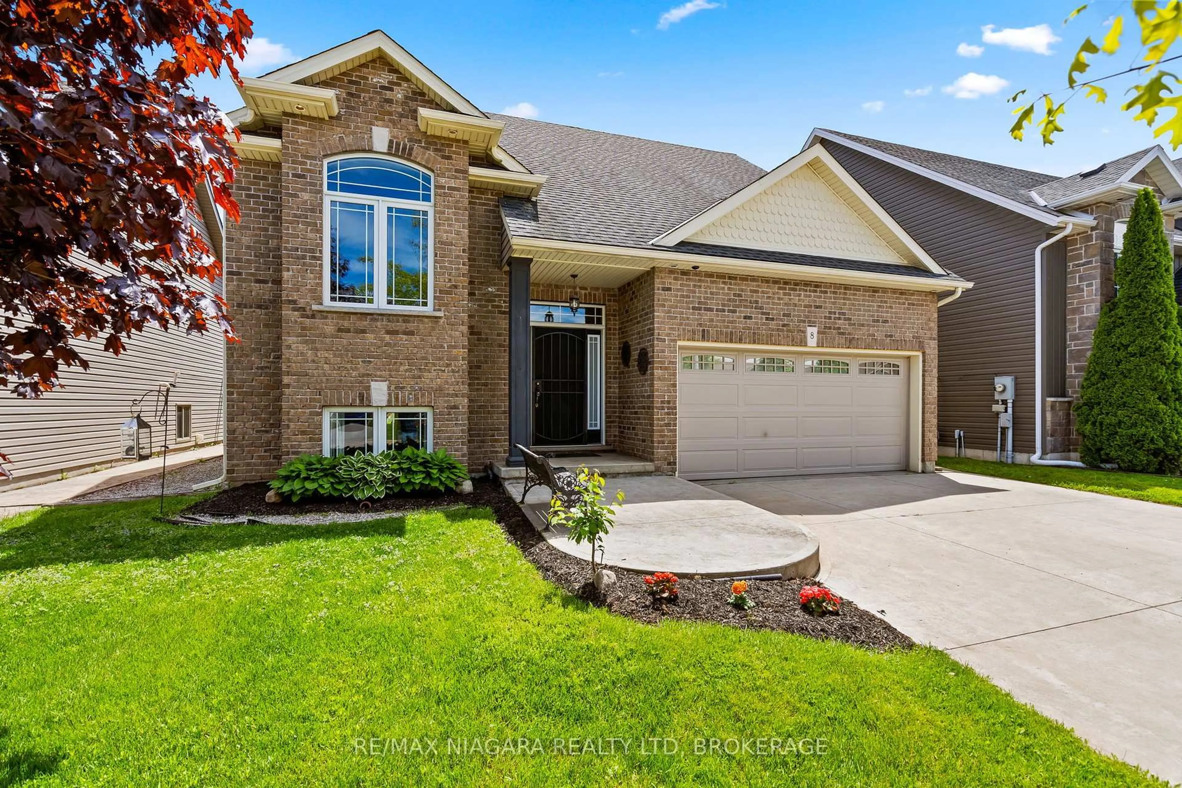 Home with brick exterior material, street for 8 Corbin St, St. Catharines Ontario L2P 0C3