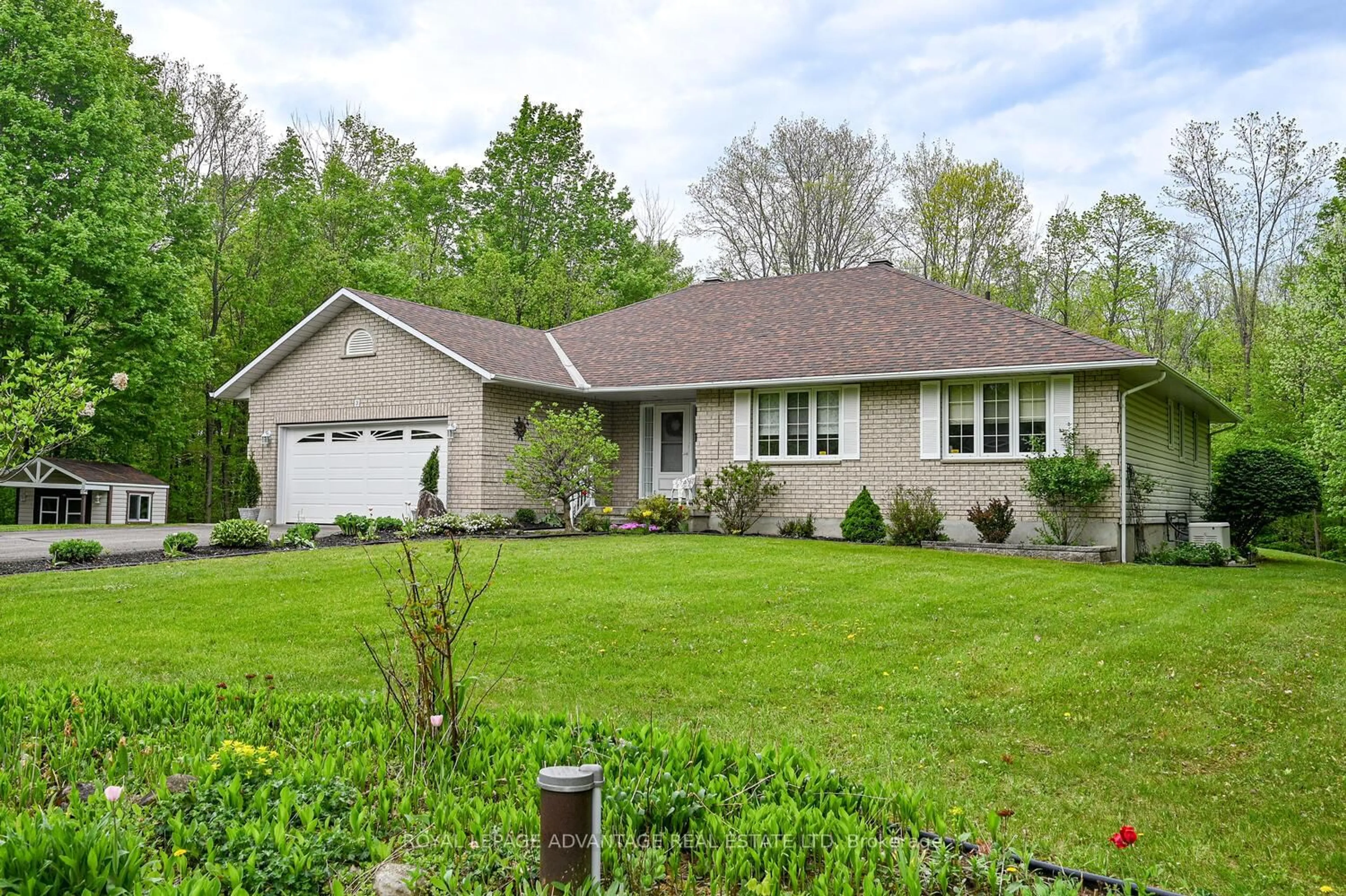 Home with vinyl exterior material, street for 3 South Point Dr, Rideau Lakes Ontario K7A 4S5