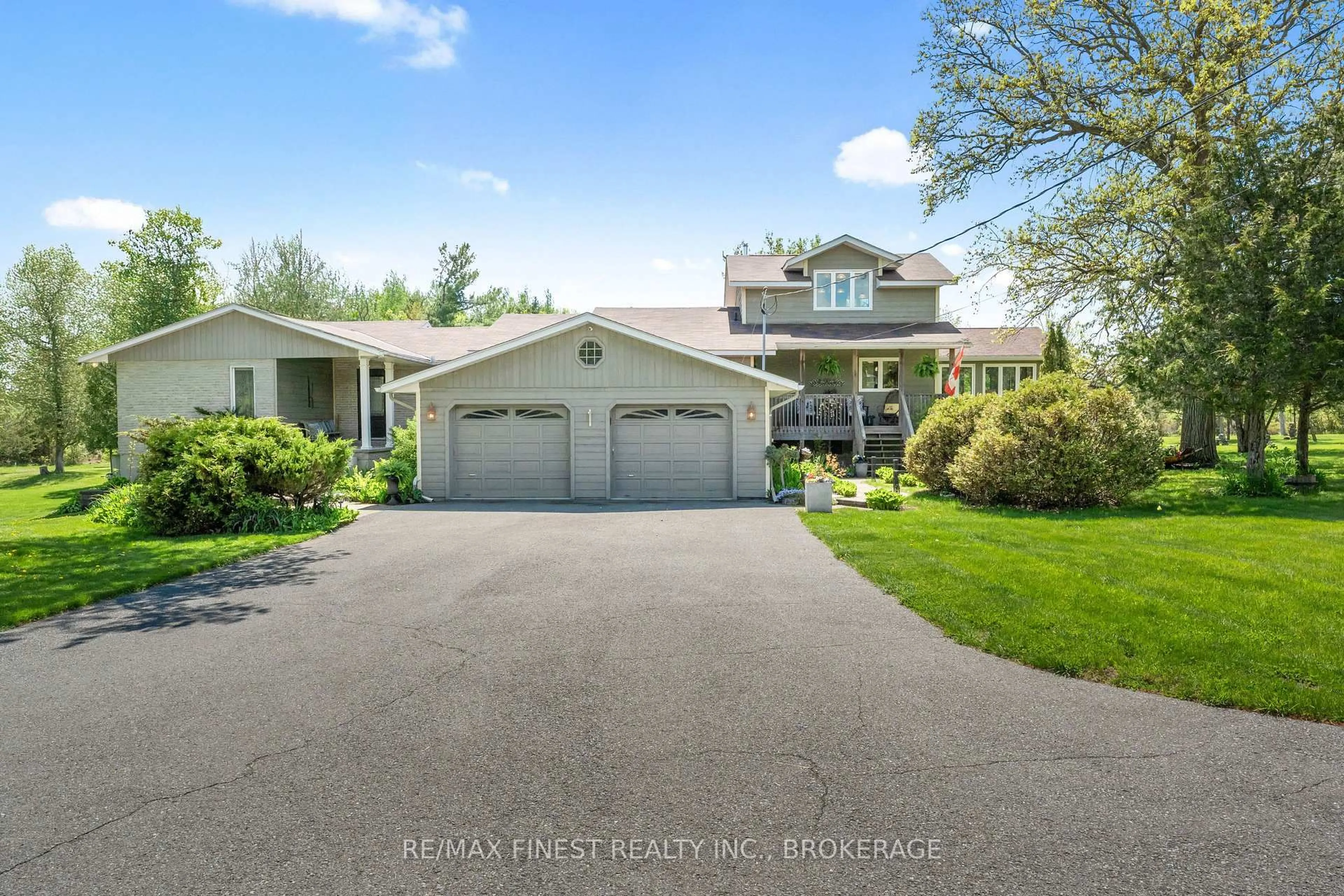 A pic from outside/outdoor area/front of a property/back of a property/a pic from drone, unknown for 466 Colebrook Rd, Yarker Ontario K0K 3N0