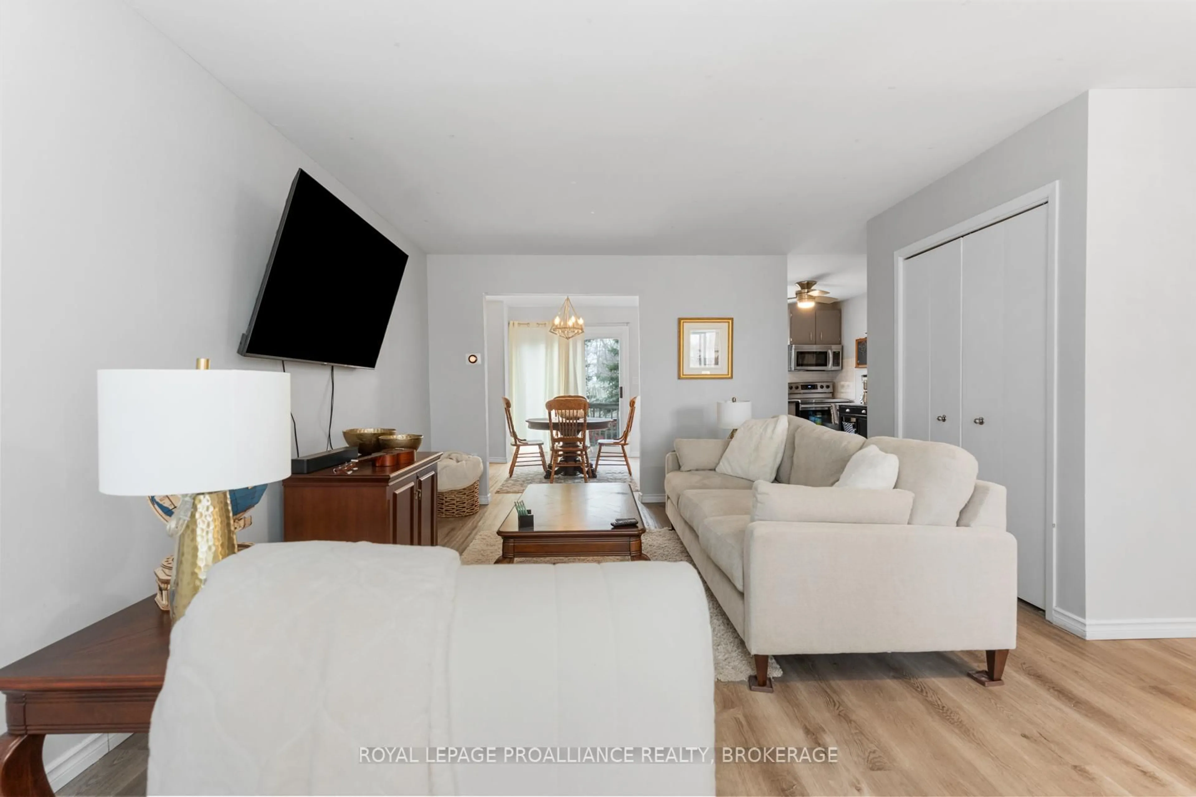 Living room with furniture, unknown for 27 Addington St #11, Loyalist Ontario K7N 1C6