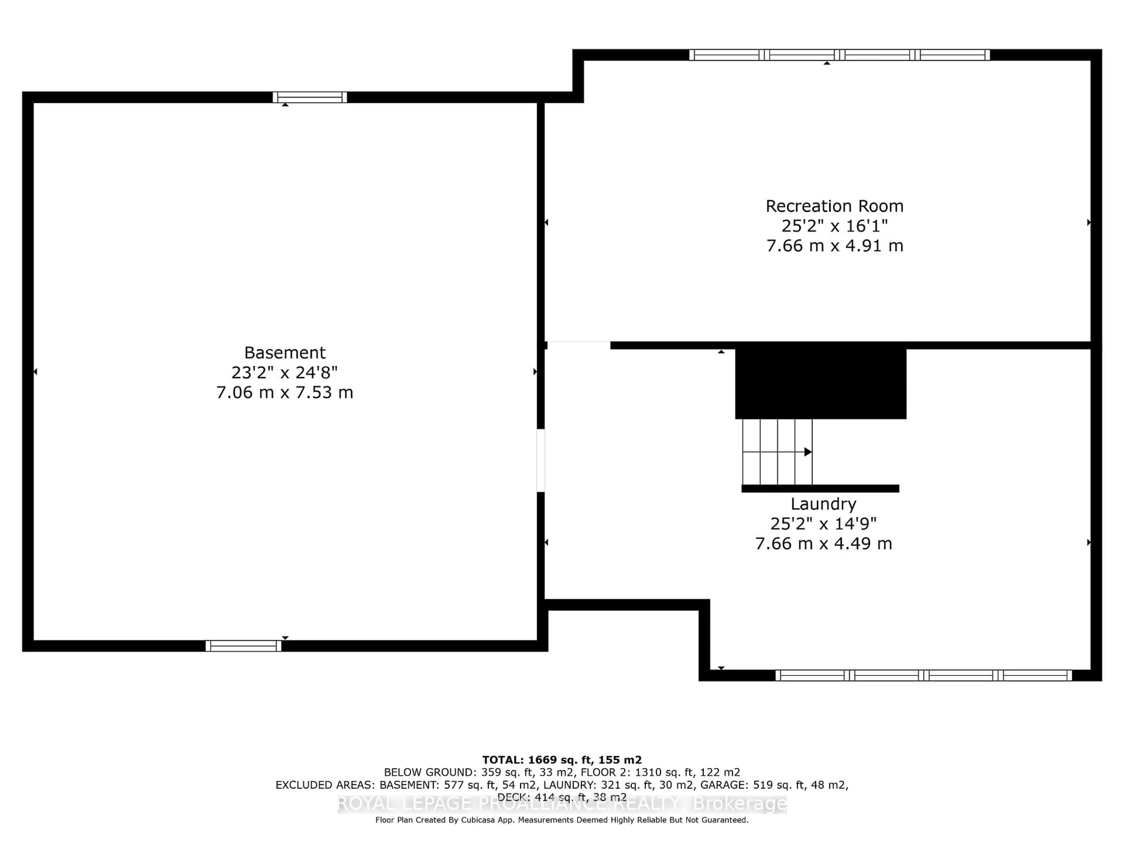 Floor plan for 7 Hutton Dr, Belleville Ontario K8P 1E9