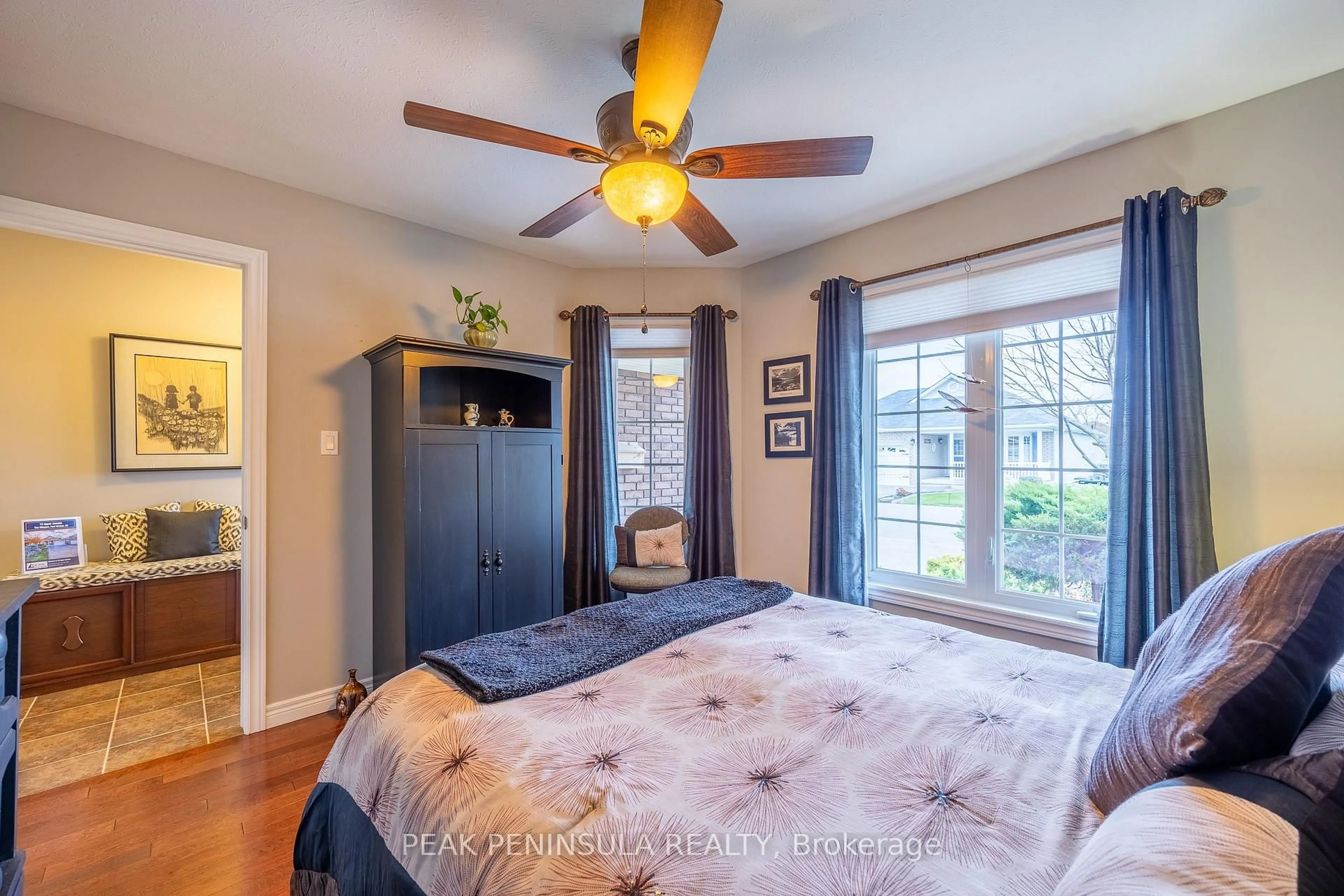 Bedroom with bed, unknown for 73 Upper Canada Dr, Norfolk Ontario N0E 1M0