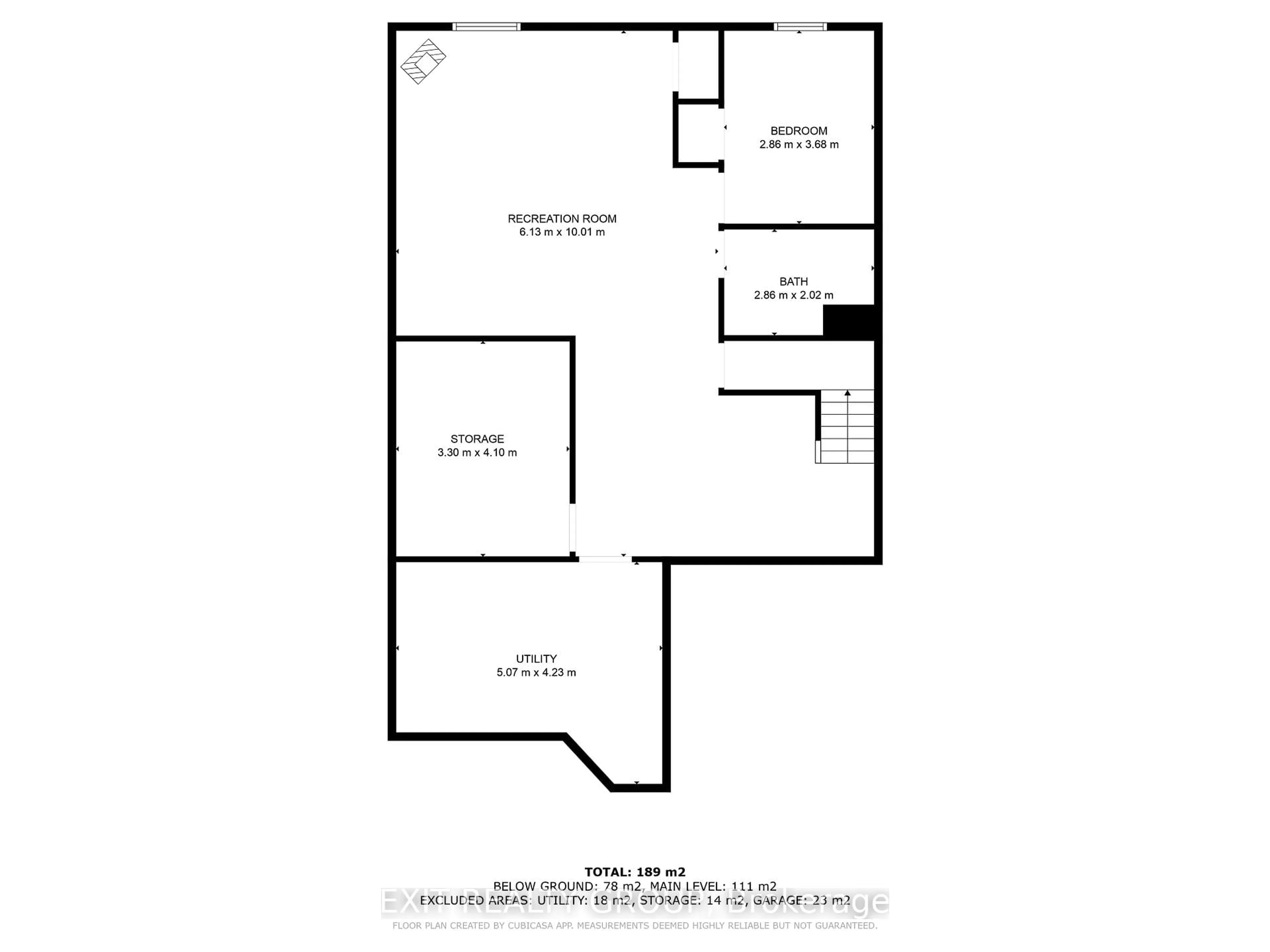 Floor plan for 19 Berwick St, Stirling Ontario K0K 3E0