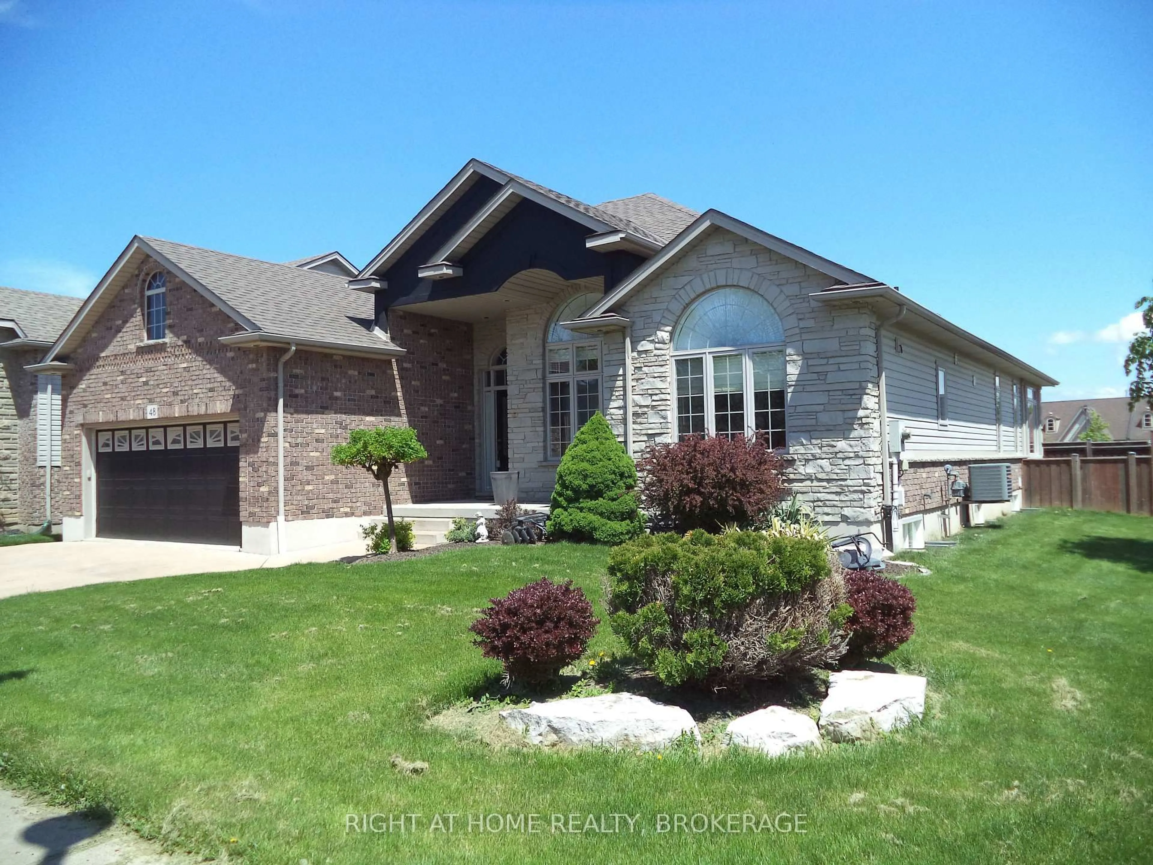 Home with brick exterior material, street for 48 Nicholas Dr, St. Catharines Ontario L2C 4C5