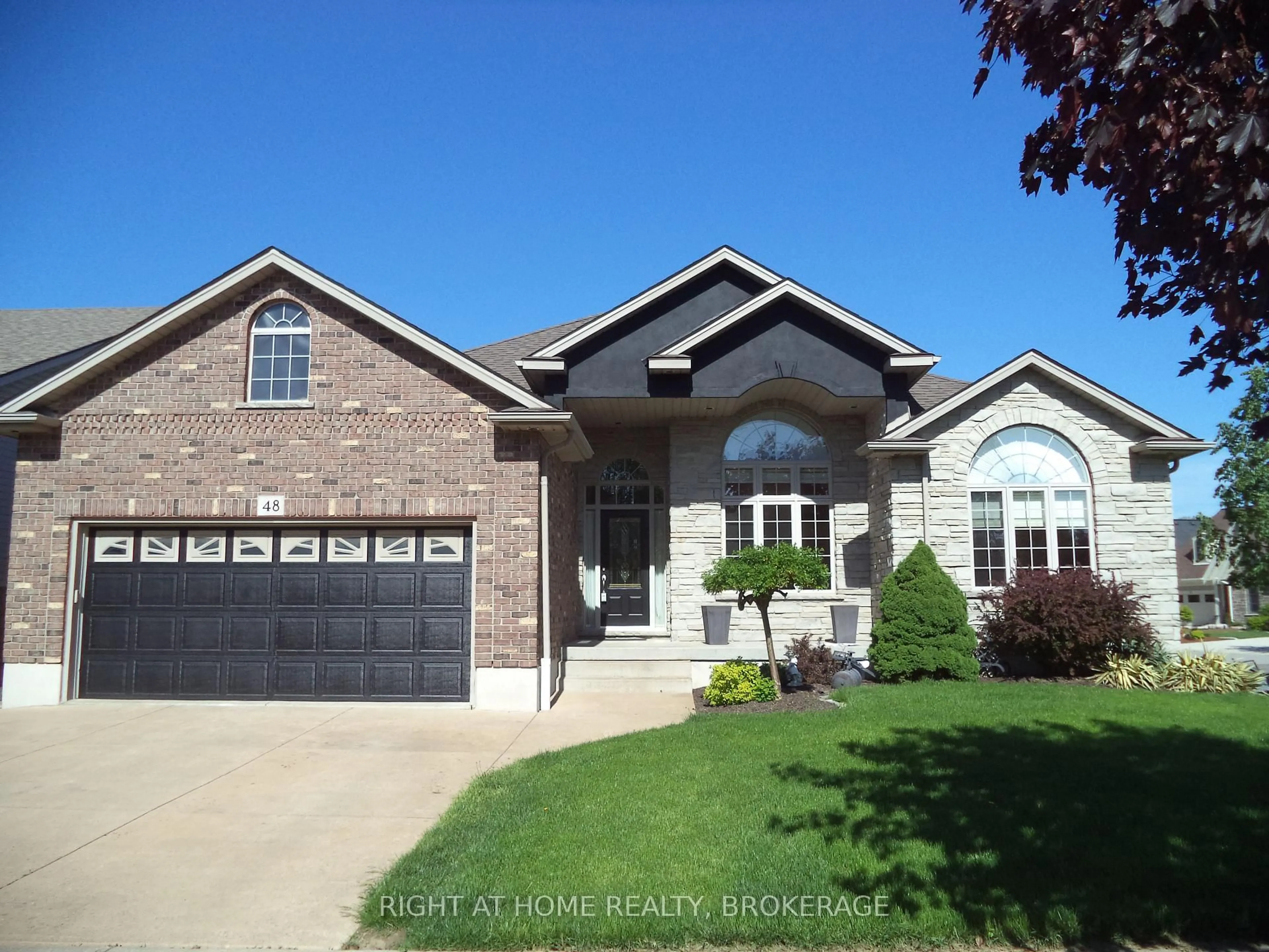 Home with brick exterior material, street for 48 Nicholas Dr, St. Catharines Ontario L2C 4C5