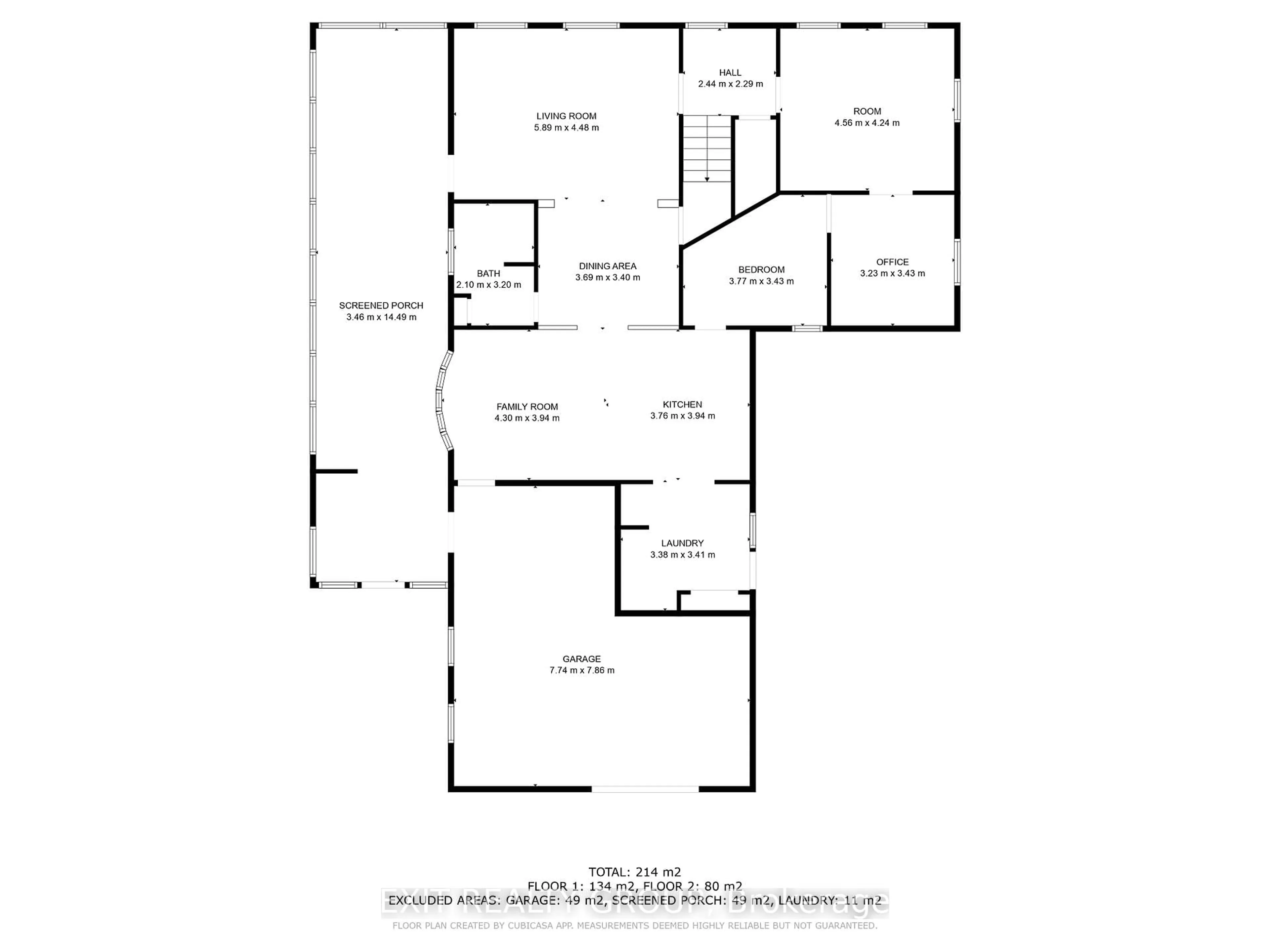 Floor plan for 22 Carson Rd, Belleville Ontario K0K 2Y0