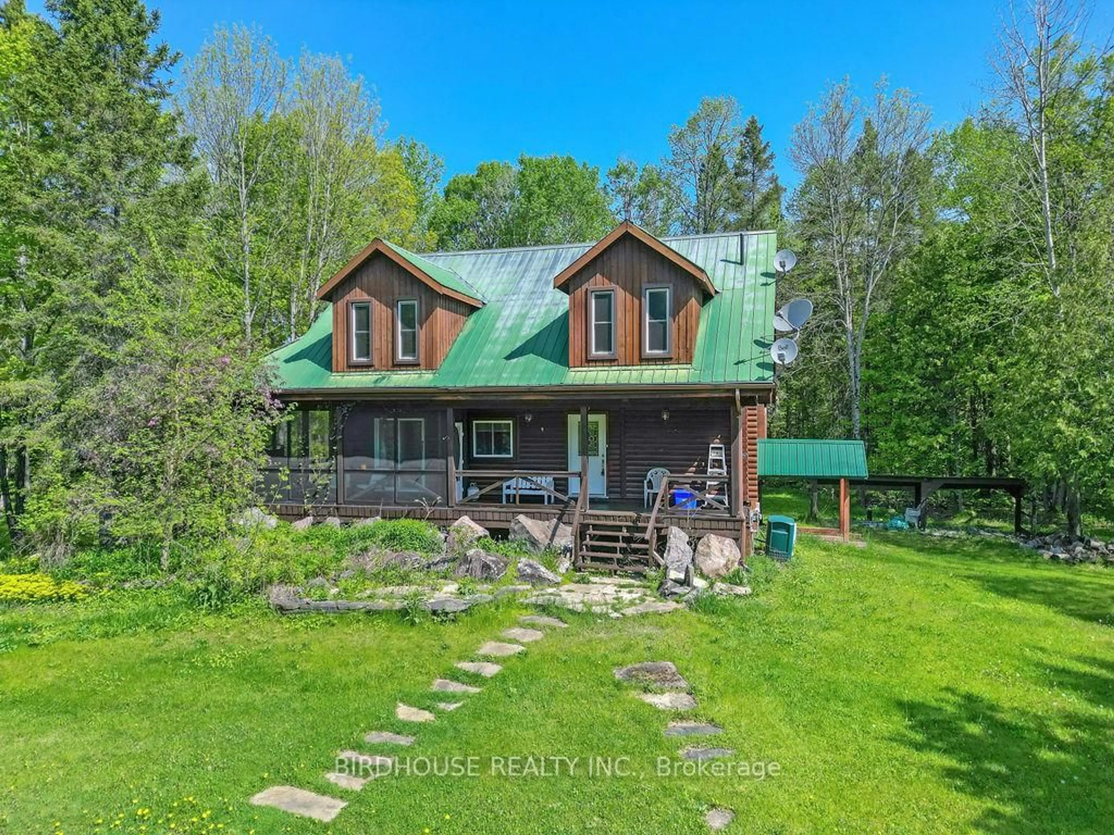 A pic from outside/outdoor area/front of a property/back of a property/a pic from drone, unknown for 189 Dartmoor Rd, Kawartha Lakes Ontario L0K 1W0