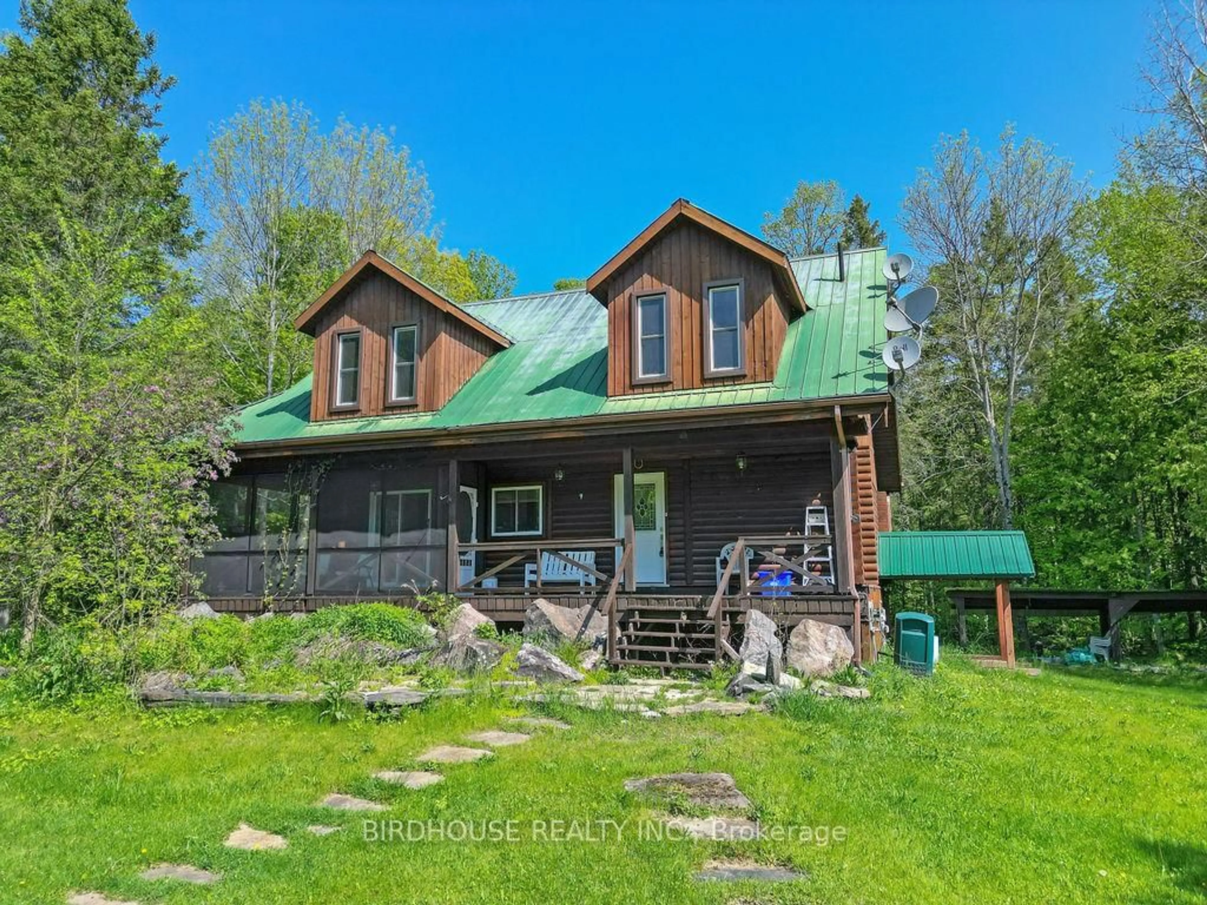 A pic from outside/outdoor area/front of a property/back of a property/a pic from drone, unknown for 189 Dartmoor Rd, Kawartha Lakes Ontario L0K 1W0