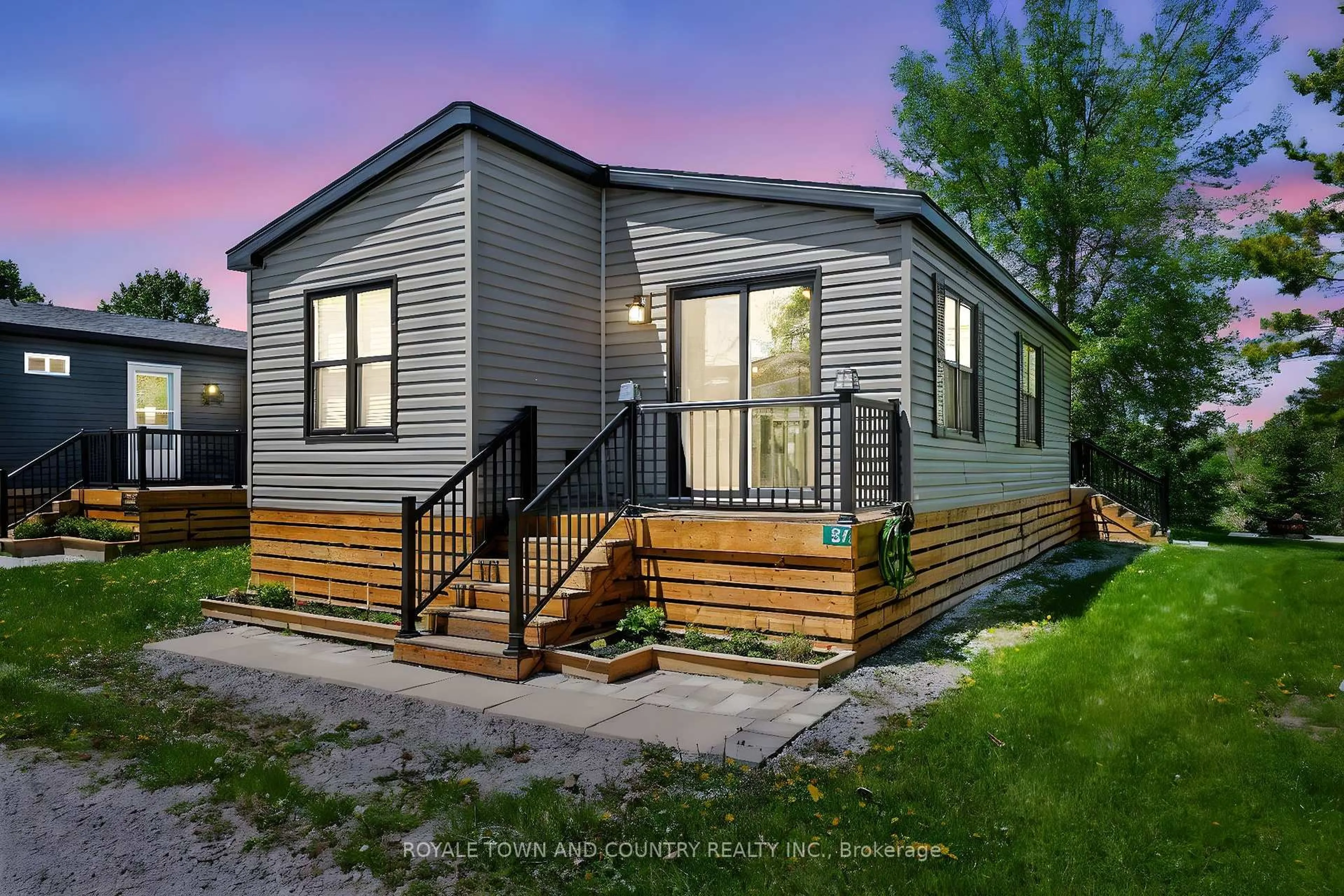 Home with vinyl exterior material, street for 657 Thunder Bridge Rd ##87, Kawartha Lakes Ontario K9V 4R1