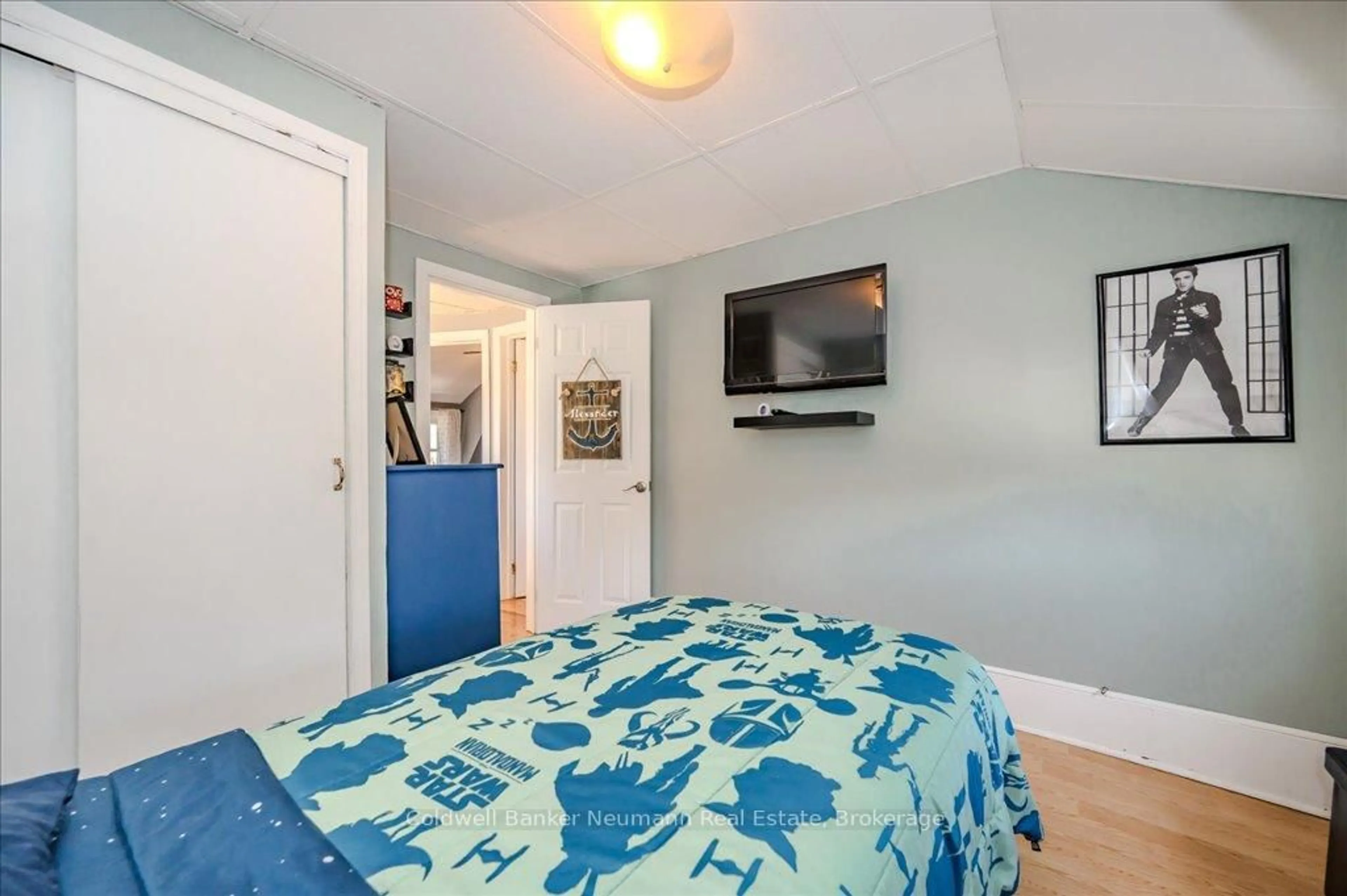 Bedroom with bed, unknown for 22 Simcoe St, Guelph Ontario N1E 3B8