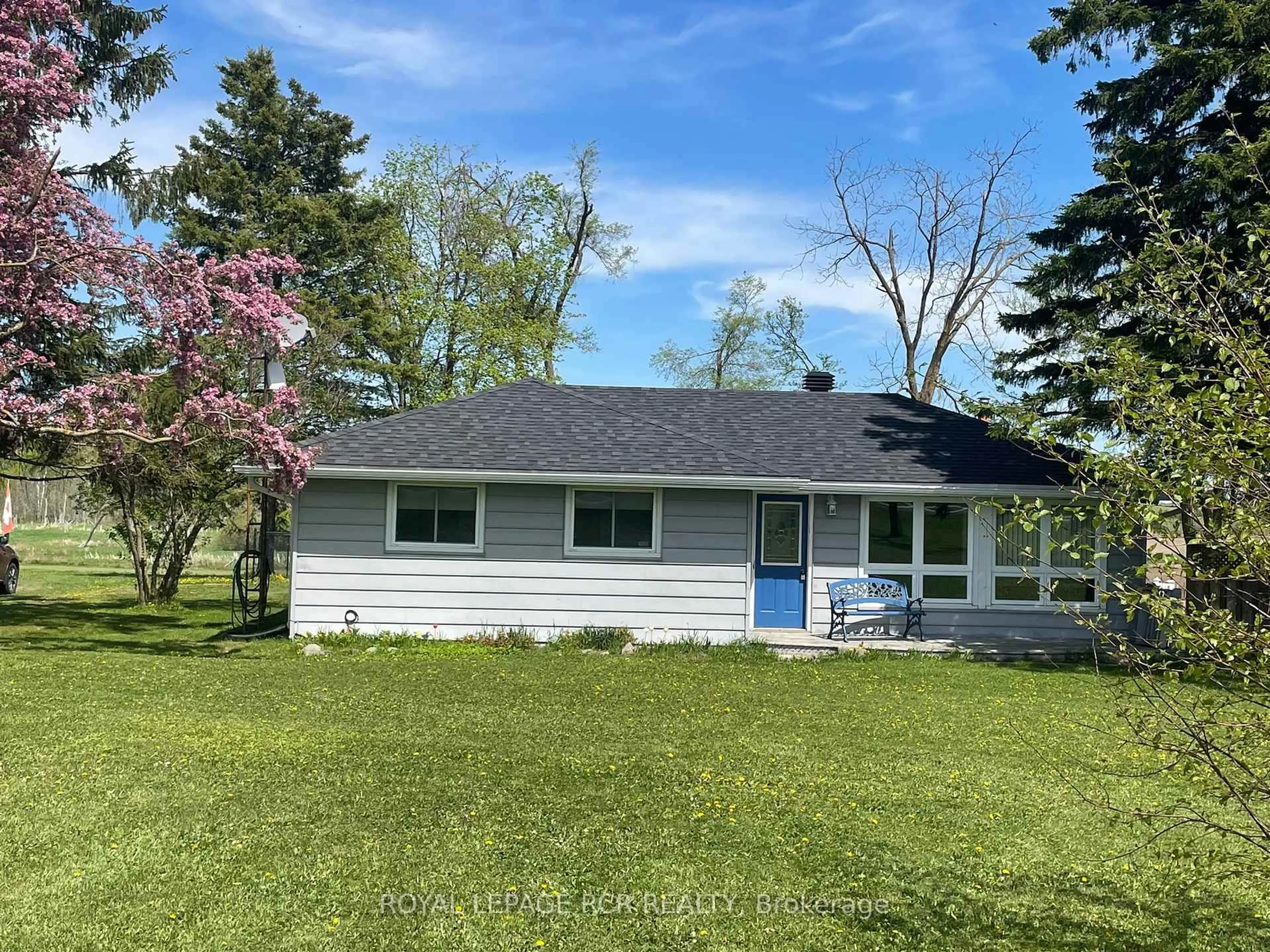 A pic from outside/outdoor area/front of a property/back of a property/a pic from drone, water/lake/river/ocean view for 516483 County Rd 124 N/A, Melancthon Ontario L9V 1V2