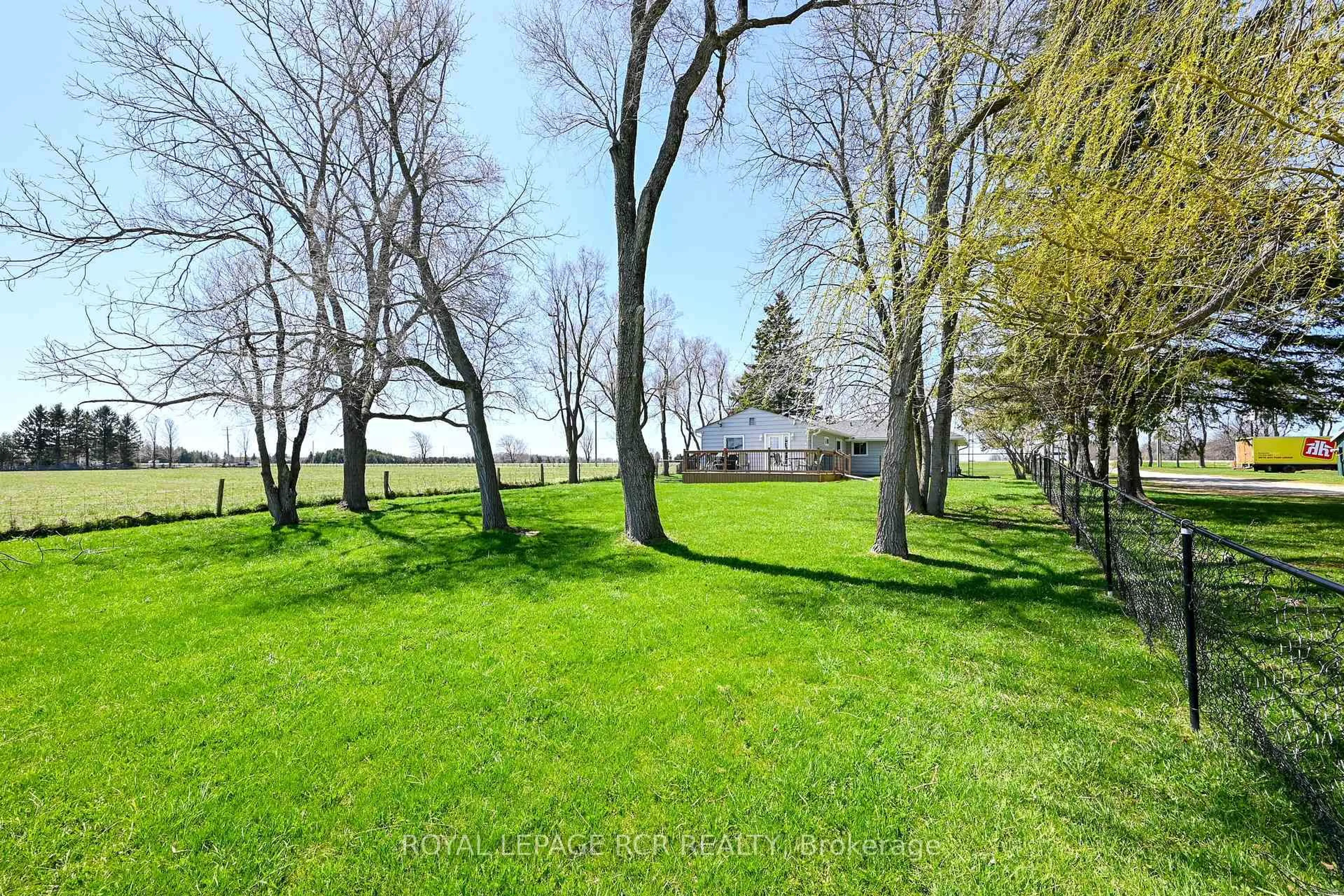 A pic from outside/outdoor area/front of a property/back of a property/a pic from drone, water/lake/river/ocean view for 516483 County Rd 124 N/A, Melancthon Ontario L9V 1V2