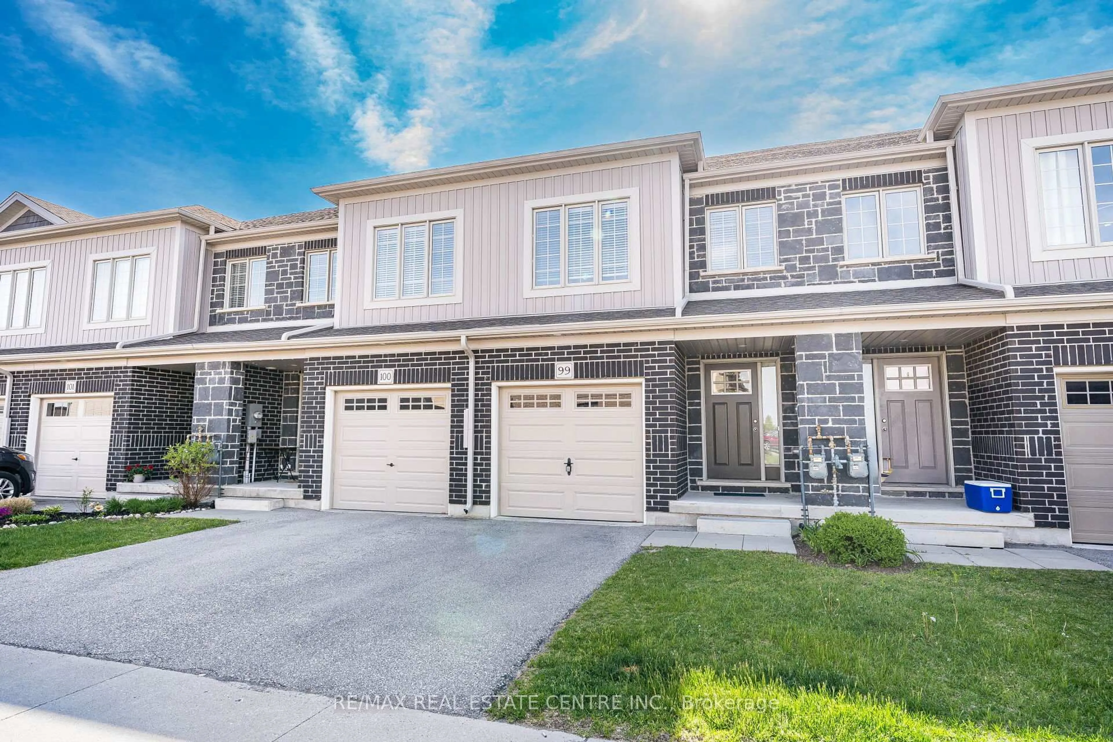 Home with brick exterior material, street for 135 Hardcastle Dr #99, Cambridge Ontario N1S 0B4