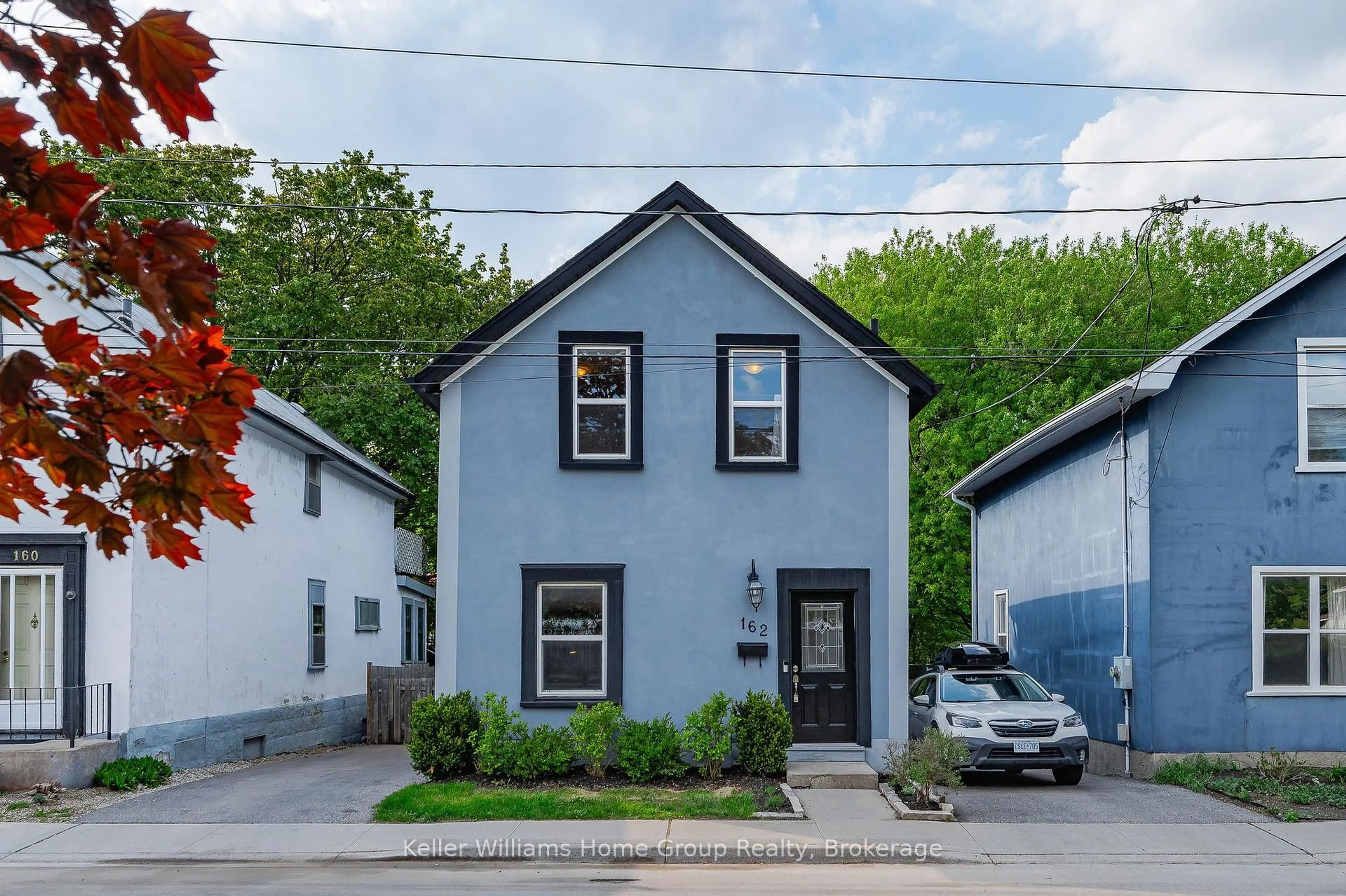 Home with vinyl exterior material, street for 162 Alice St, Guelph Ontario N1E 3A1