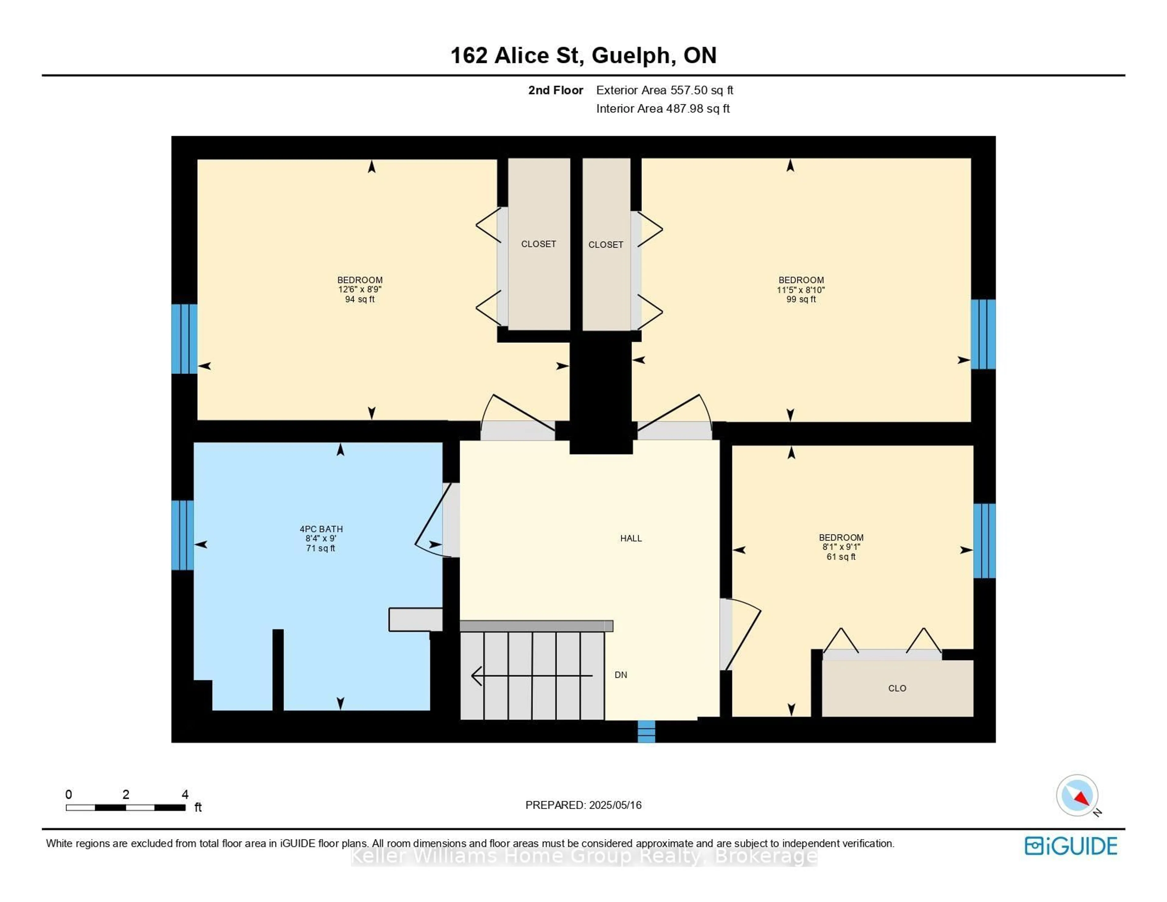 Floor plan for 162 Alice St, Guelph Ontario N1E 3A1