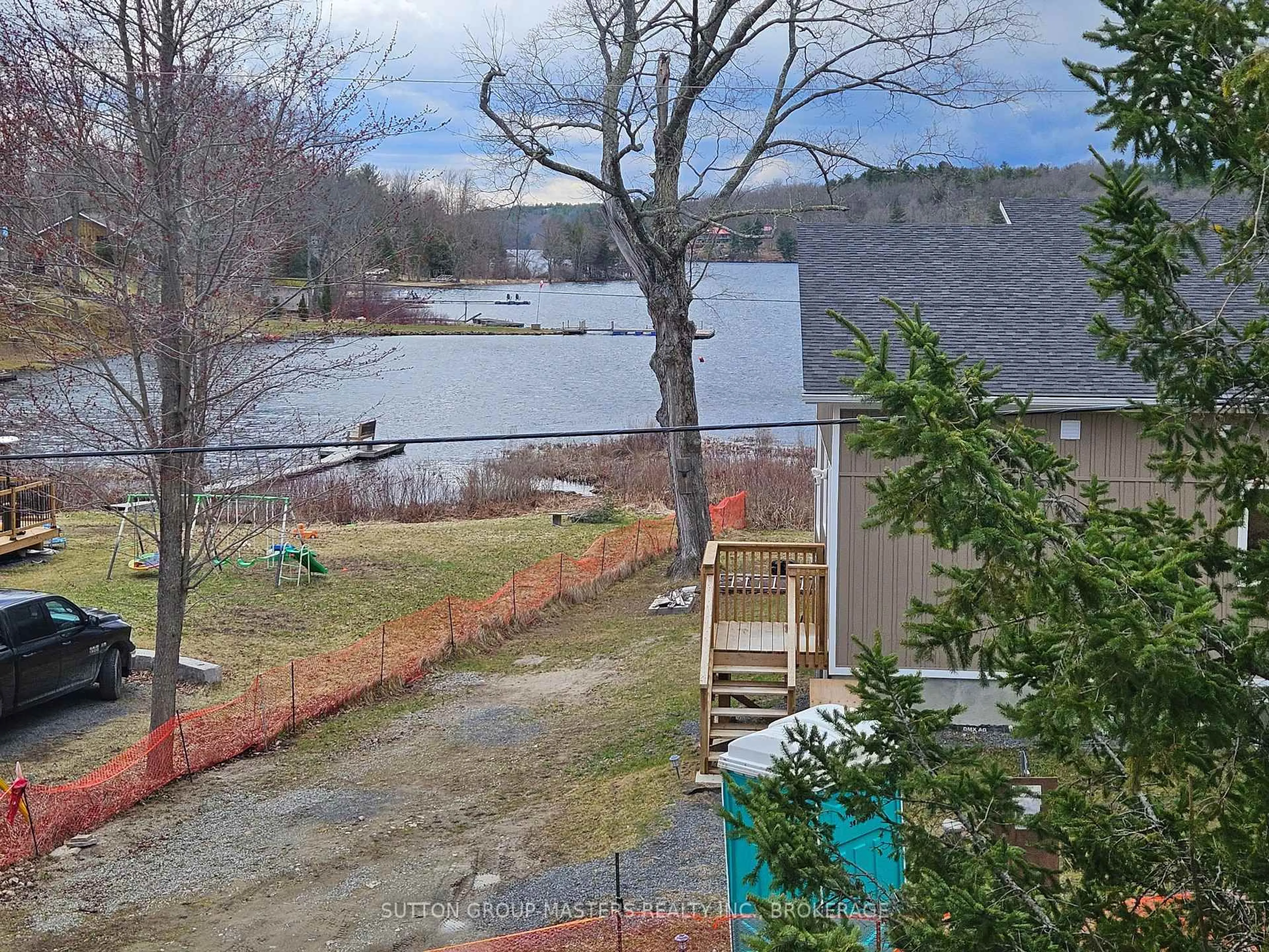 A pic from outside/outdoor area/front of a property/back of a property/a pic from drone, water/lake/river/ocean view for 789 Thomas Rd, Rideau Lakes Ontario K0E 1N0