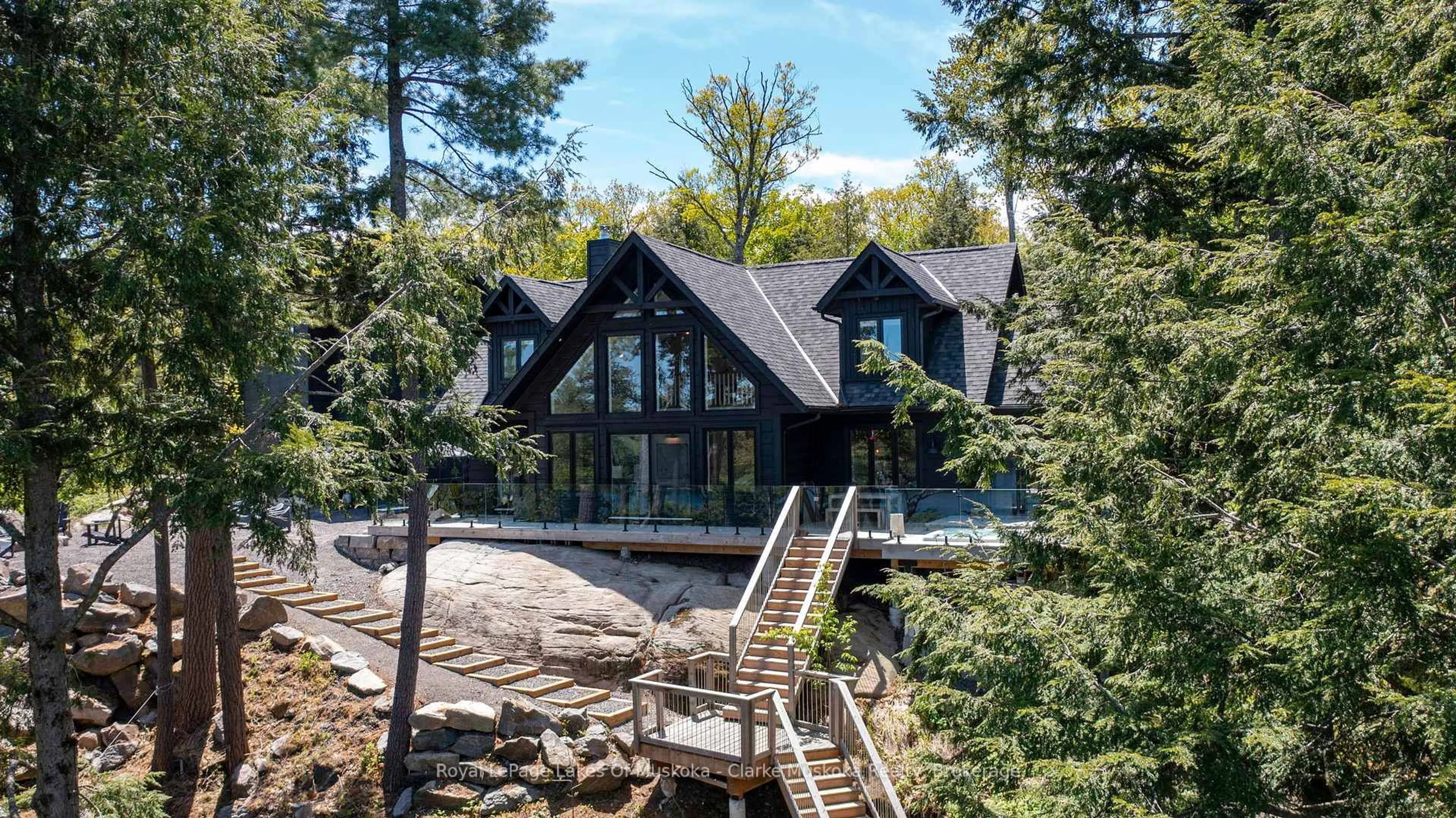 Home with brick exterior material, unknown for 1211 Foreman Rd #44, Muskoka Lakes Ontario P0B 1J0