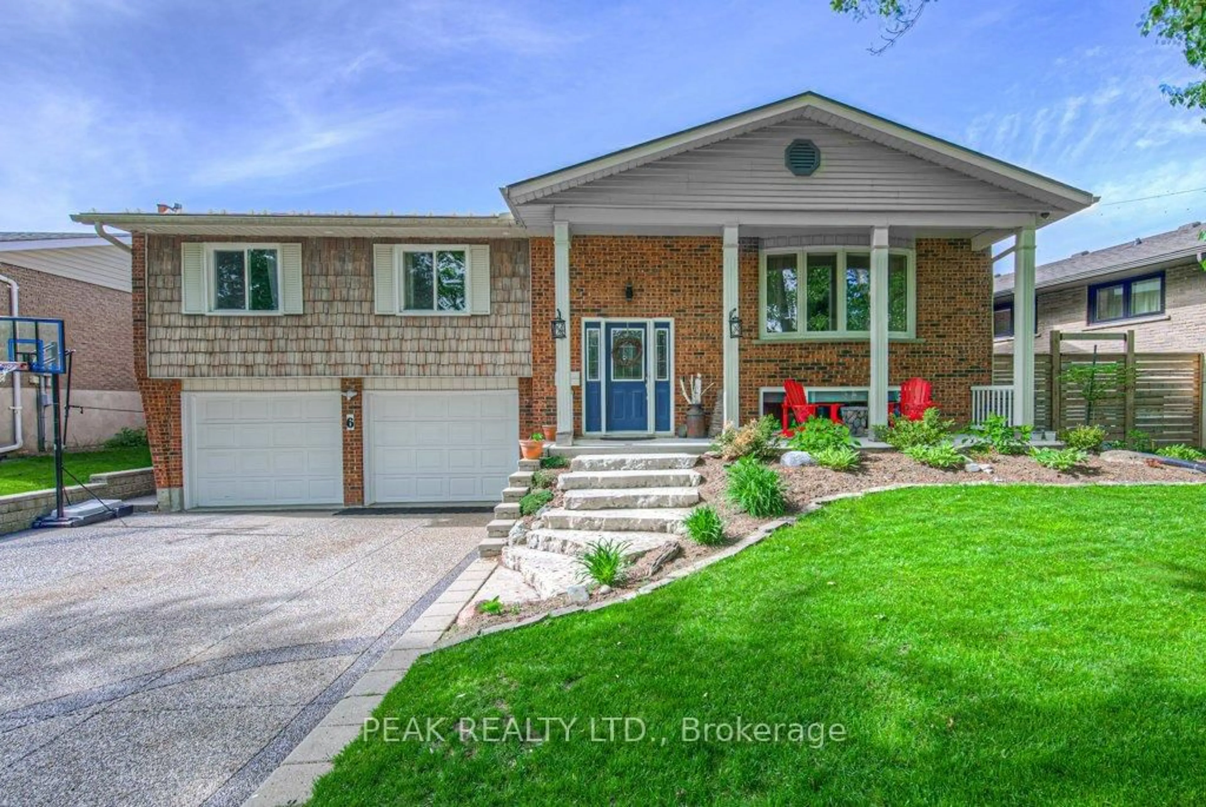 Home with brick exterior material, street for 6 Hastings Crt, Wilmot Ontario N3A 2T1