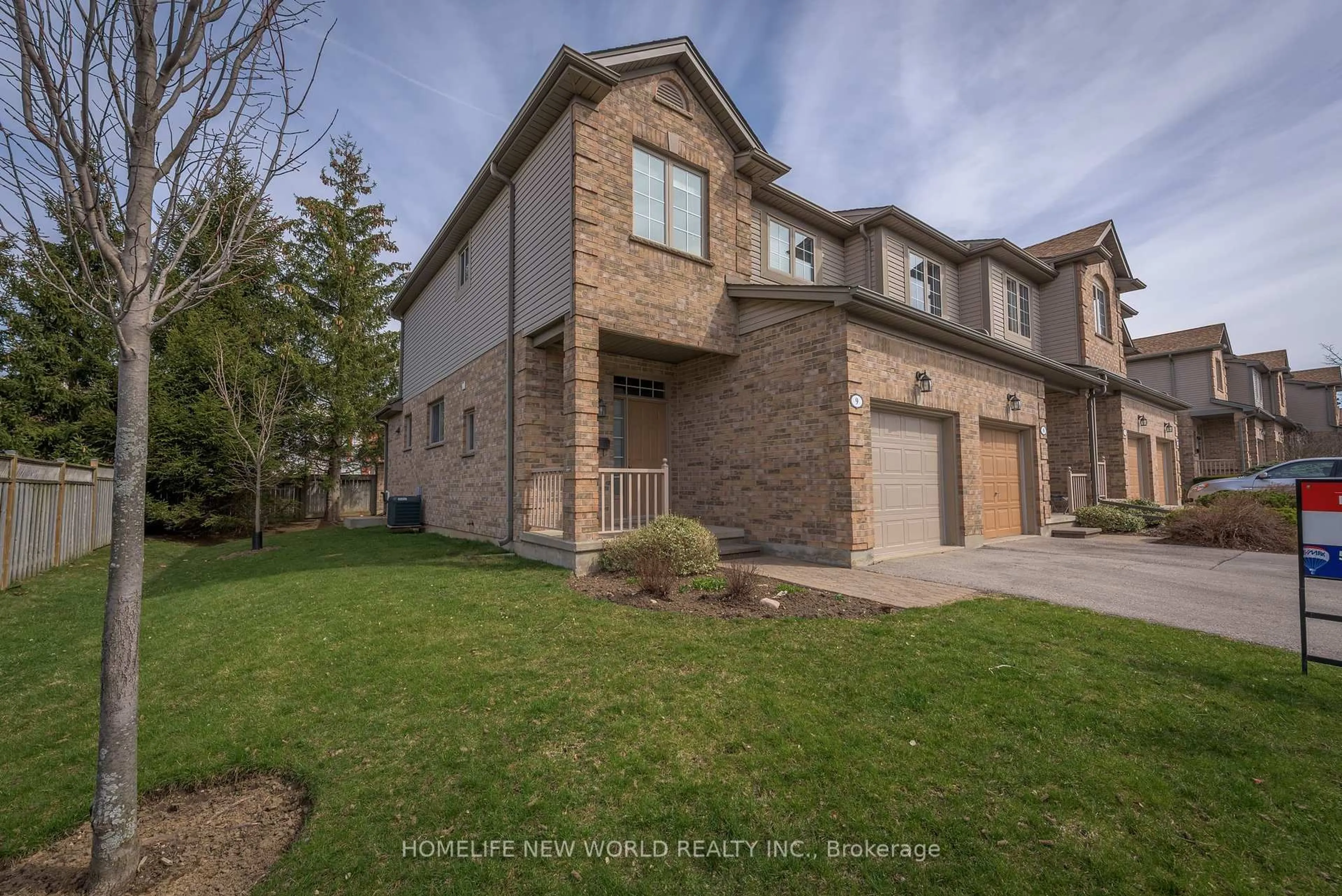 Home with brick exterior material, street for 185 North Centre Rd #9, London North Ontario N5X 4C9