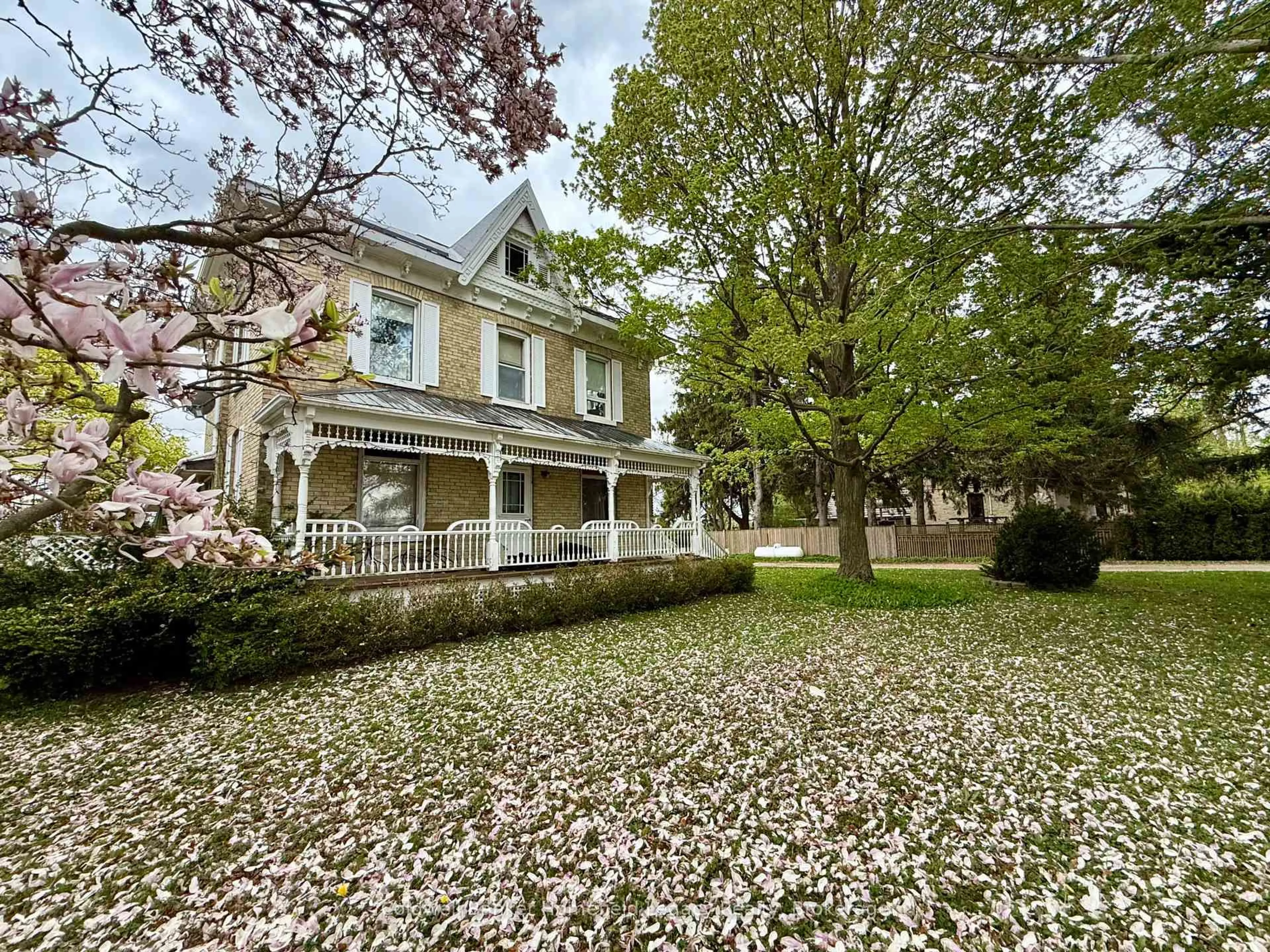 A pic from outside/outdoor area/front of a property/back of a property/a pic from drone, street for 6975 Line 21 Line, West Perth Ontario N0K 1Y0