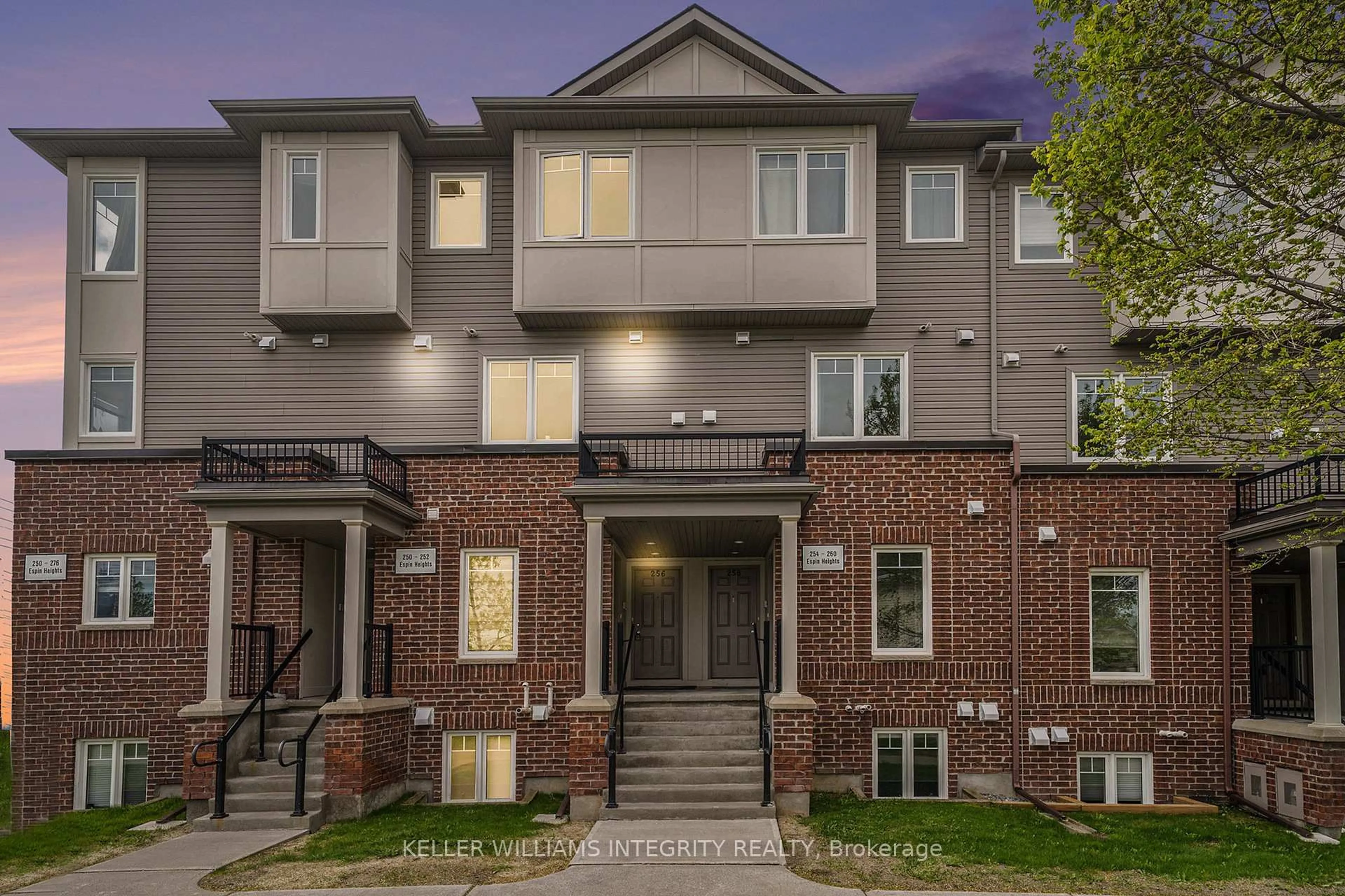 Home with brick exterior material, street for 256 Espin Hts, Ottawa Ontario K2J 0Y8