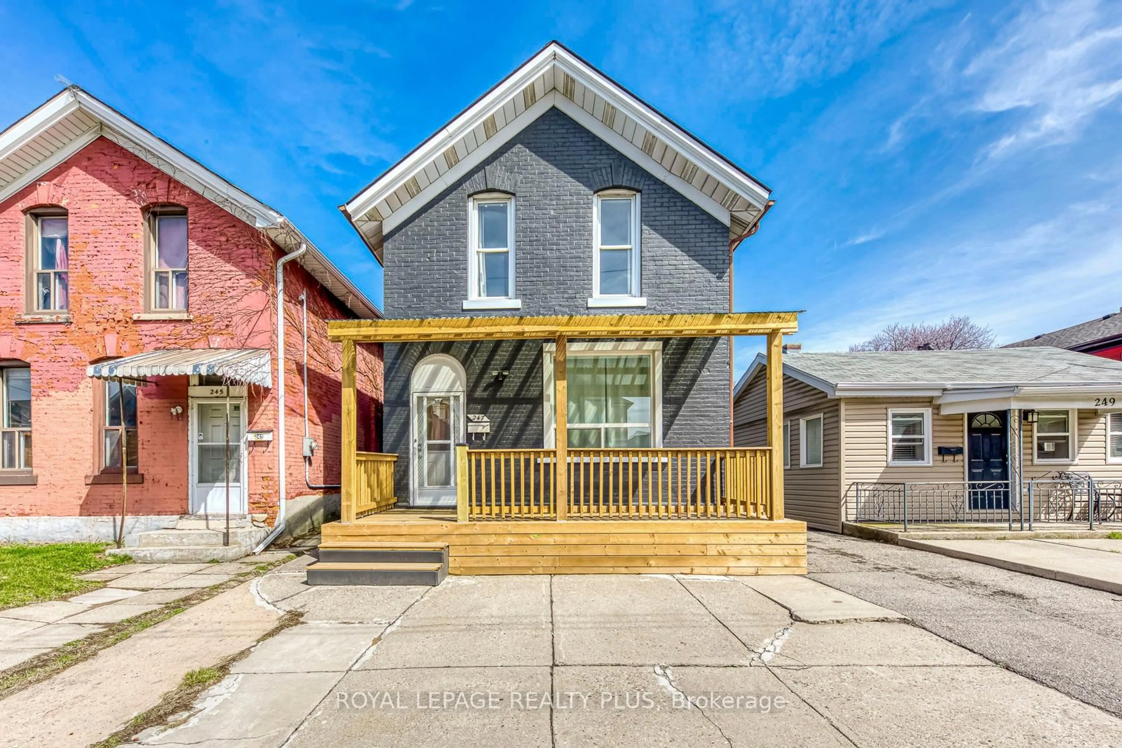 Home with brick exterior material, street for 247 Robert St, Hamilton Ontario L8L 2R2
