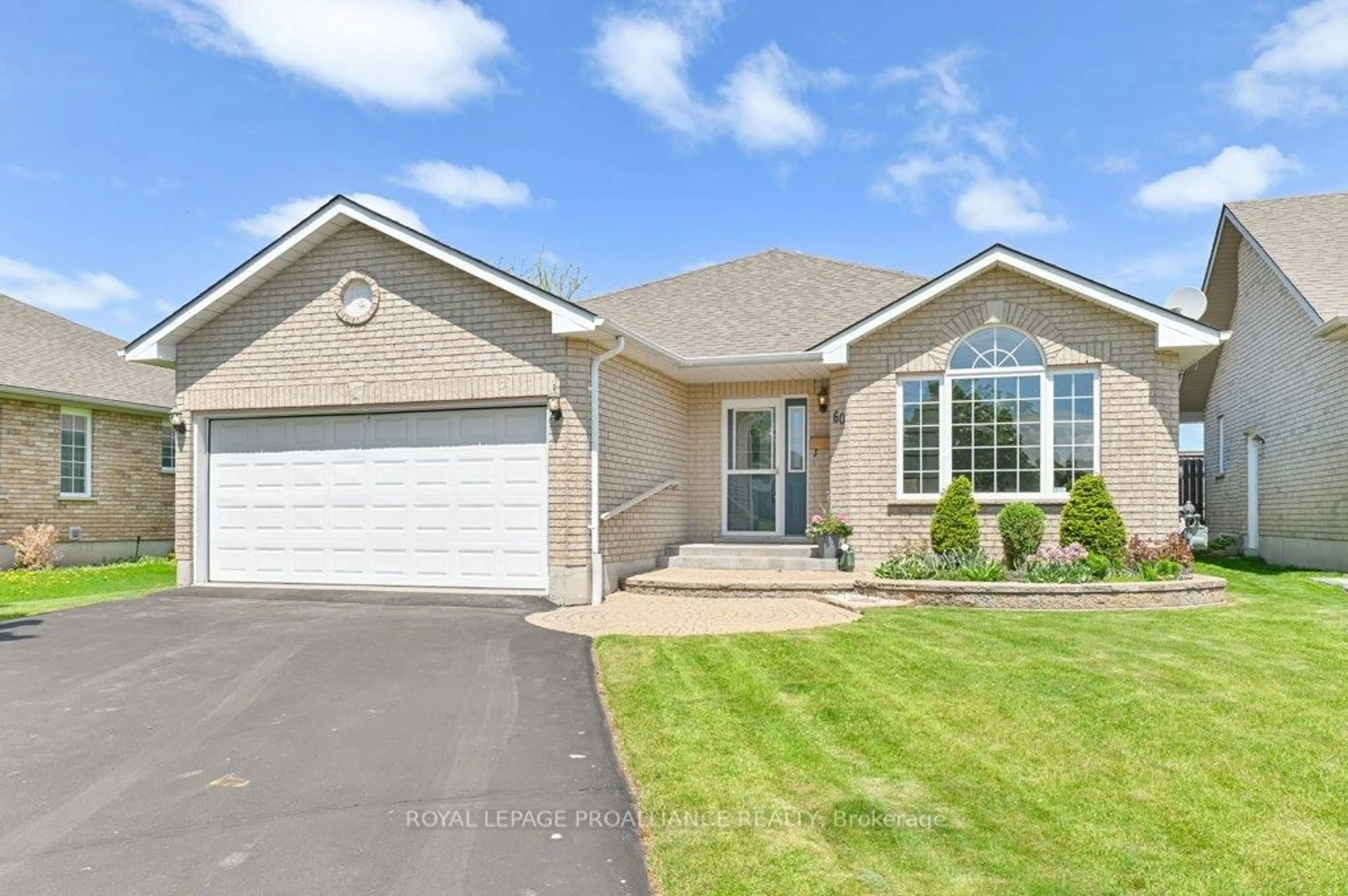 Home with vinyl exterior material, street for 60 Hemlock Cres, Belleville Ontario K8N 5Y2