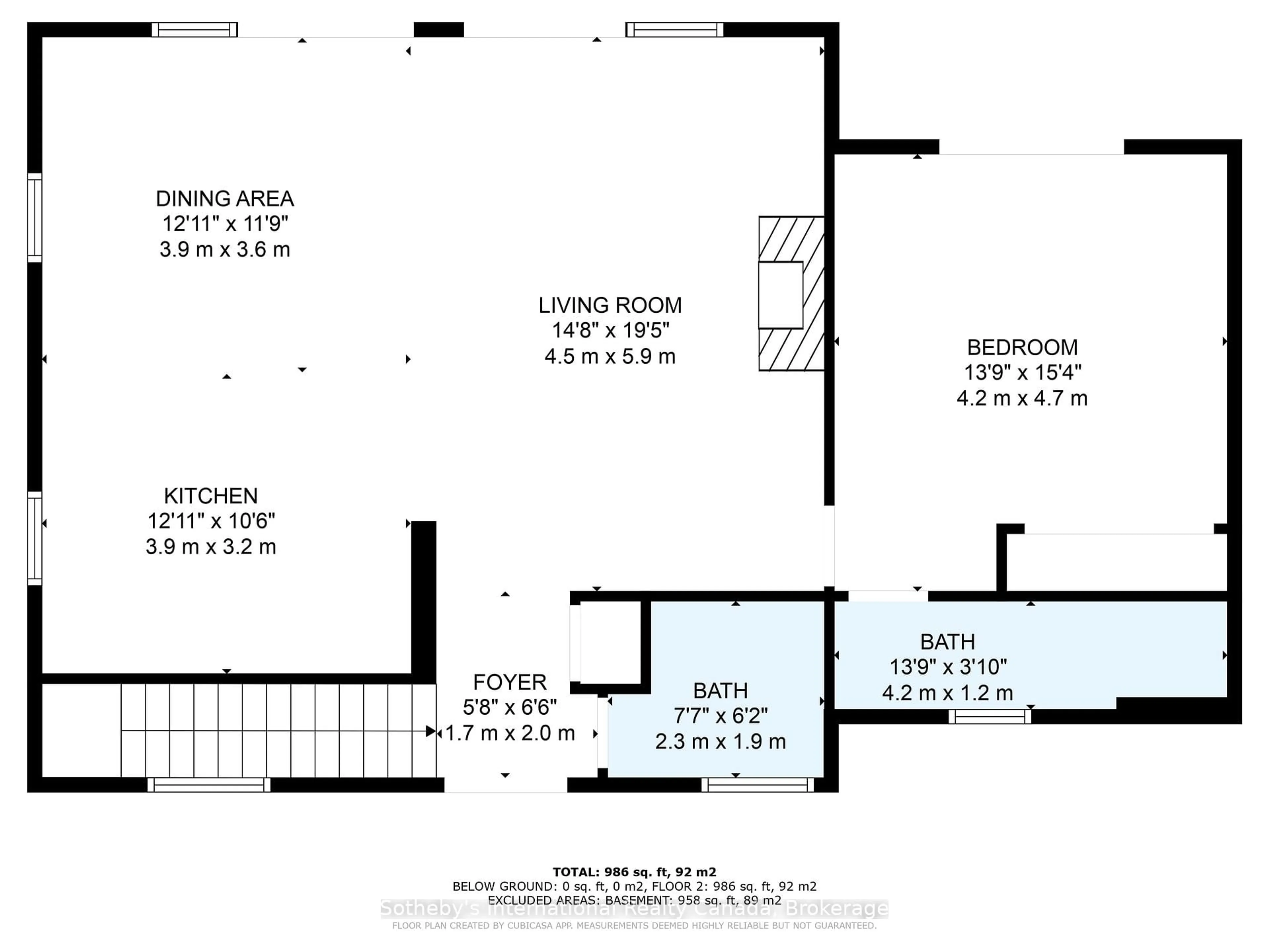 Floor plan for 3179 Muskoka Road 117 N/A ##2, Lake of Bays Ontario P0B 1A0