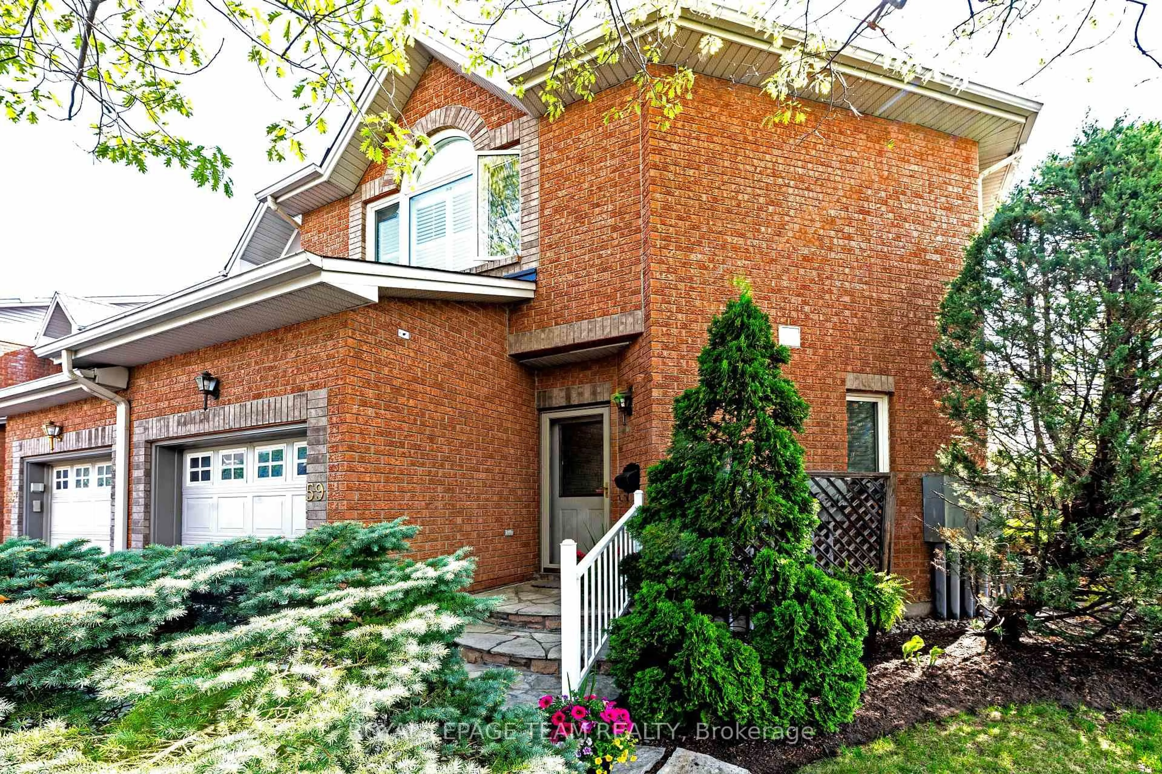 Home with brick exterior material, street for 59 Great Oak Private, Ottawa Ontario K1G 6P7