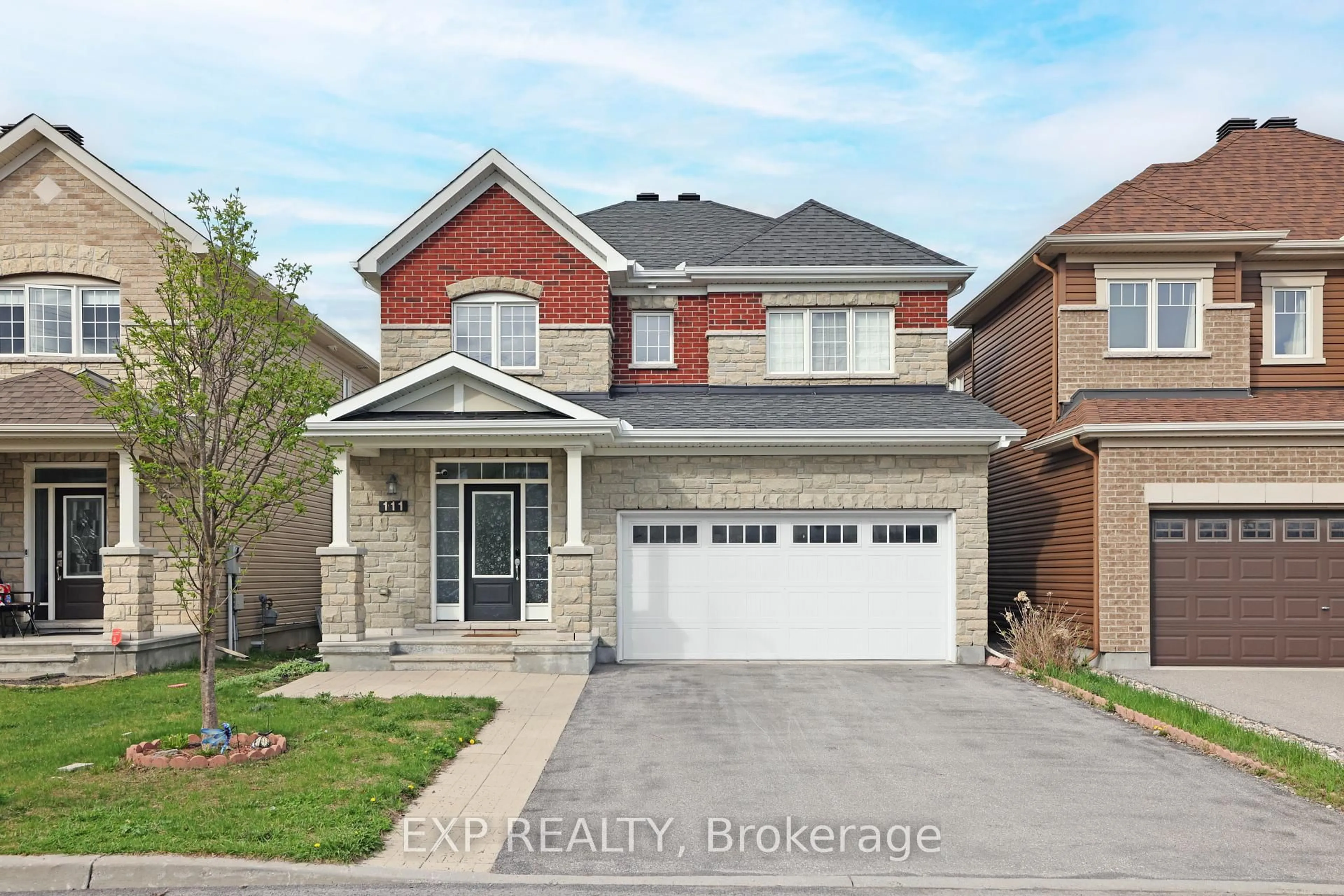 Home with brick exterior material, street for 111 Westover Cres, Kanata Ontario K2T 0K6