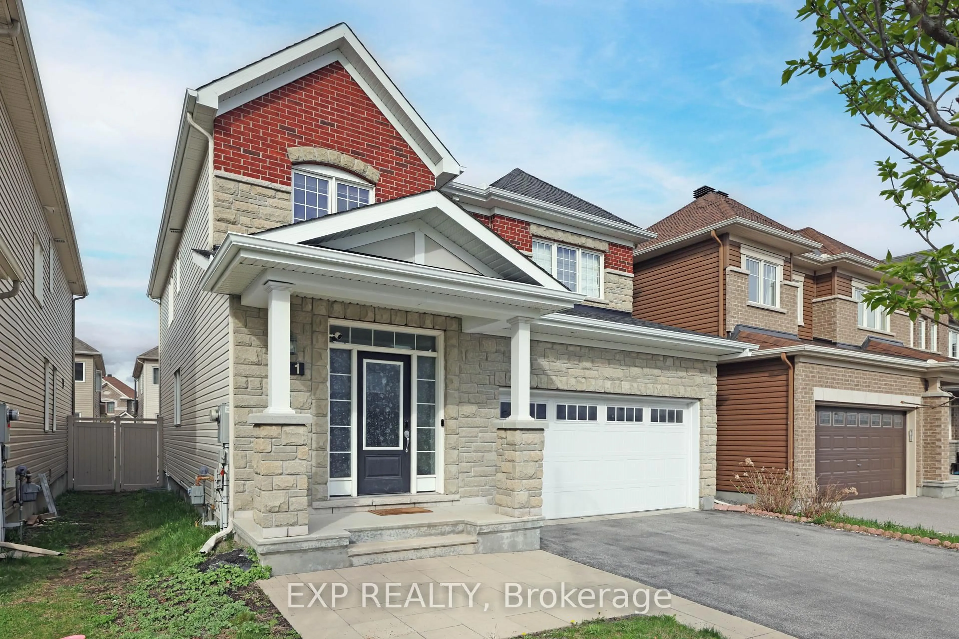 Home with brick exterior material, street for 111 Westover Cres, Kanata Ontario K2T 0K6