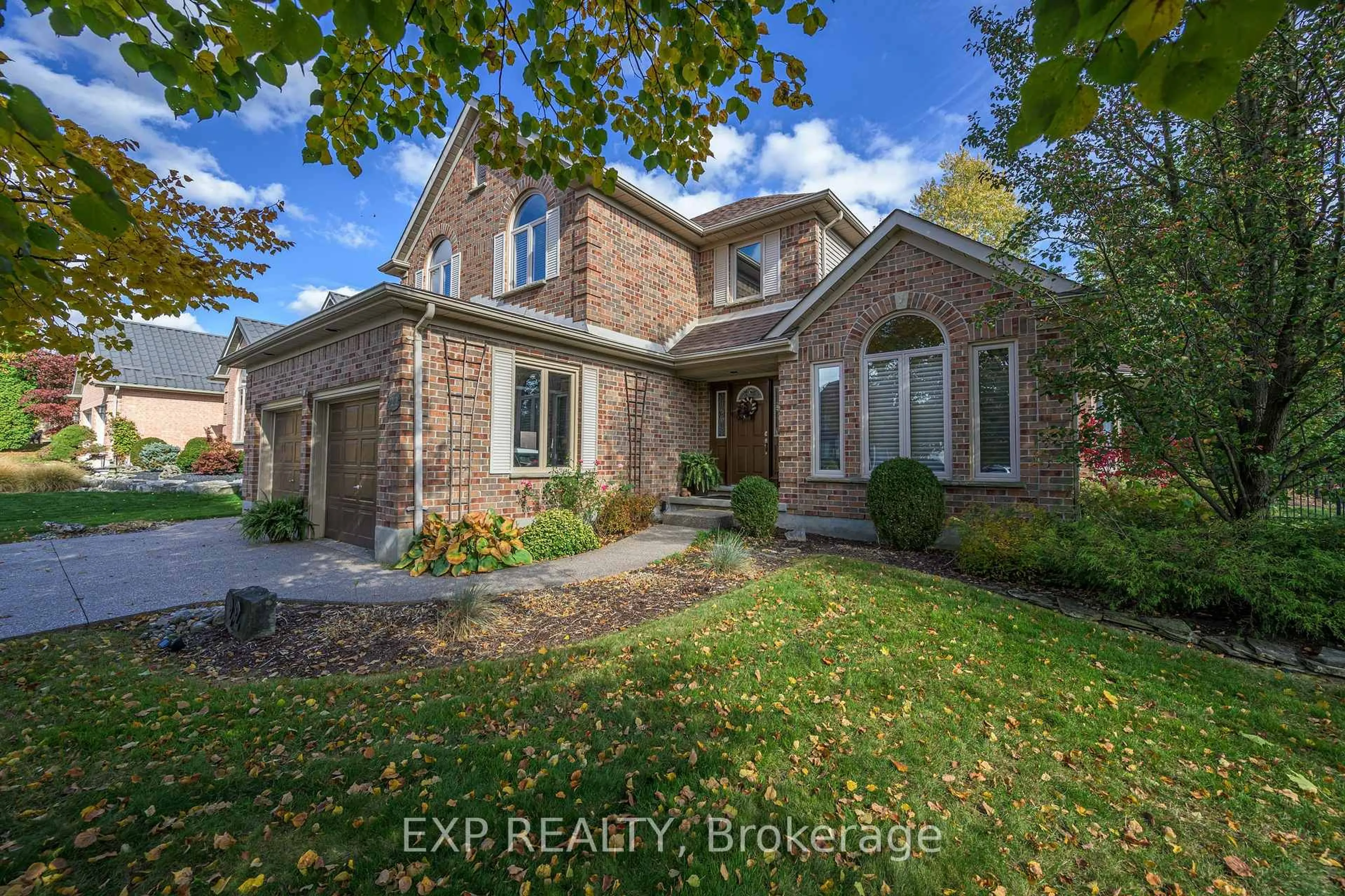 Home with brick exterior material, street for 22 Glenridge Cres, London North Ontario N6G 4W5