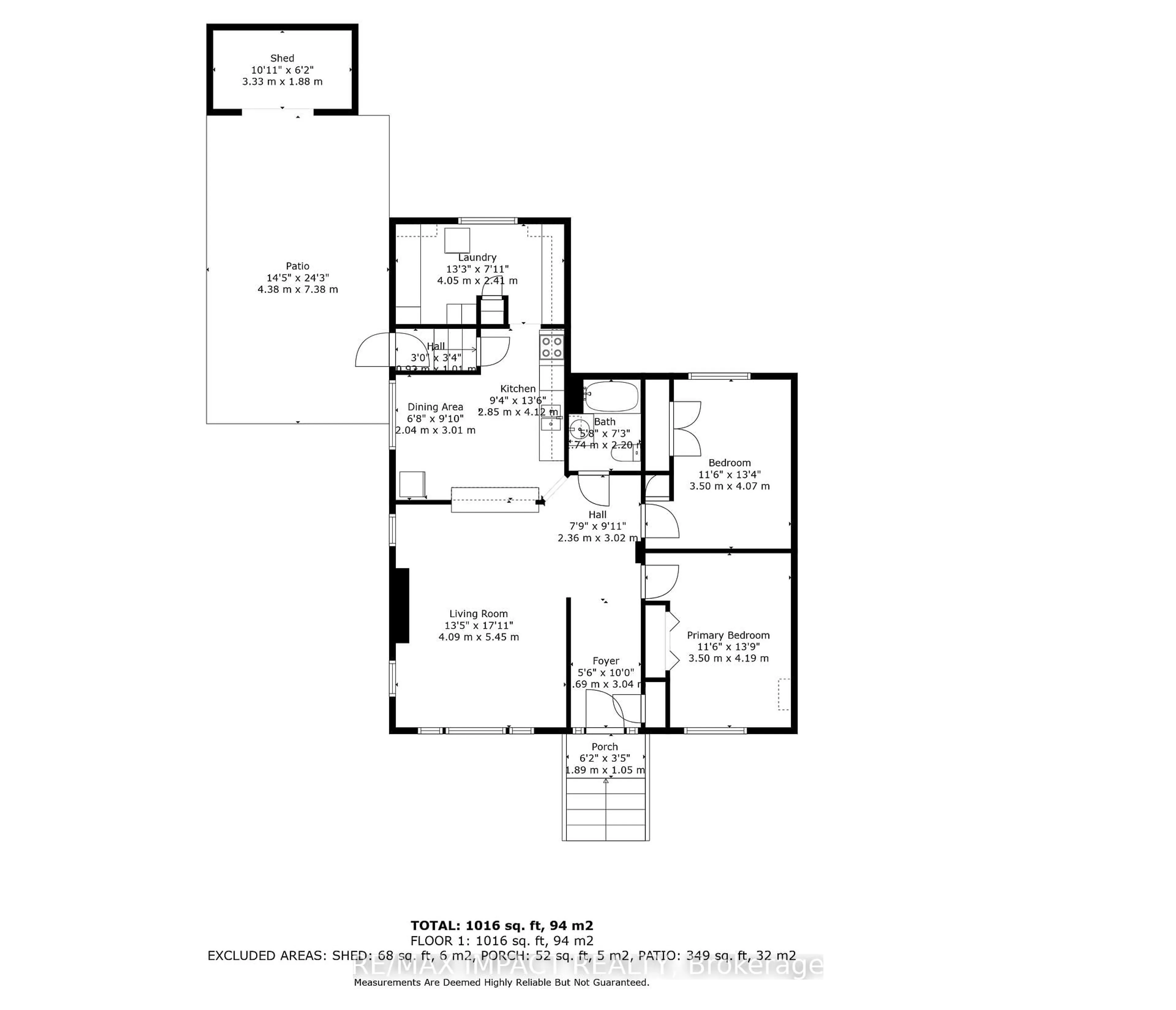 Floor plan for 5372 Young St, Hamilton Township Ontario K0K 2H0