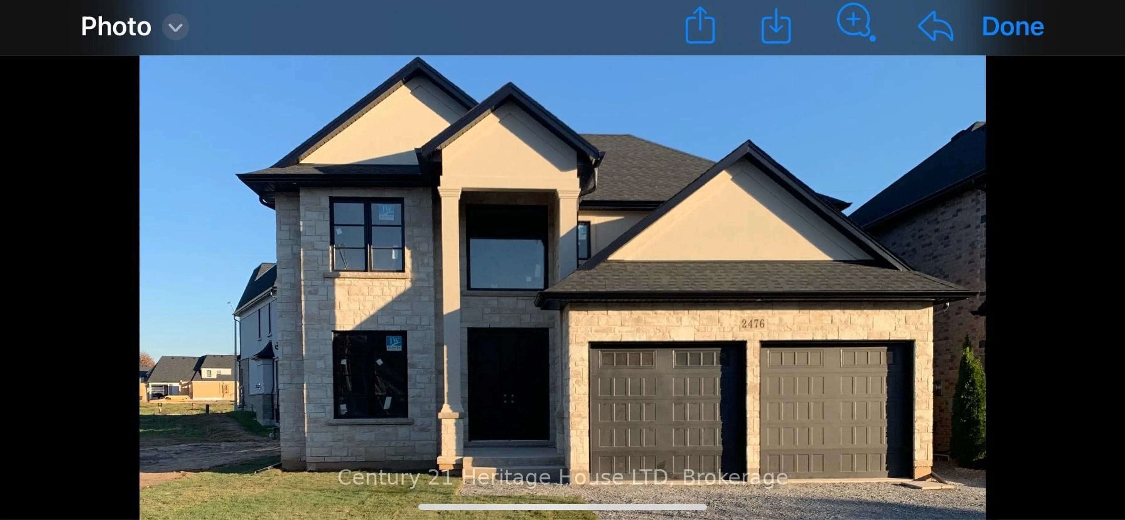 Home with brick exterior material, street for 2476 COLANGELO Dr, Niagara Falls Ontario L2J 0A1