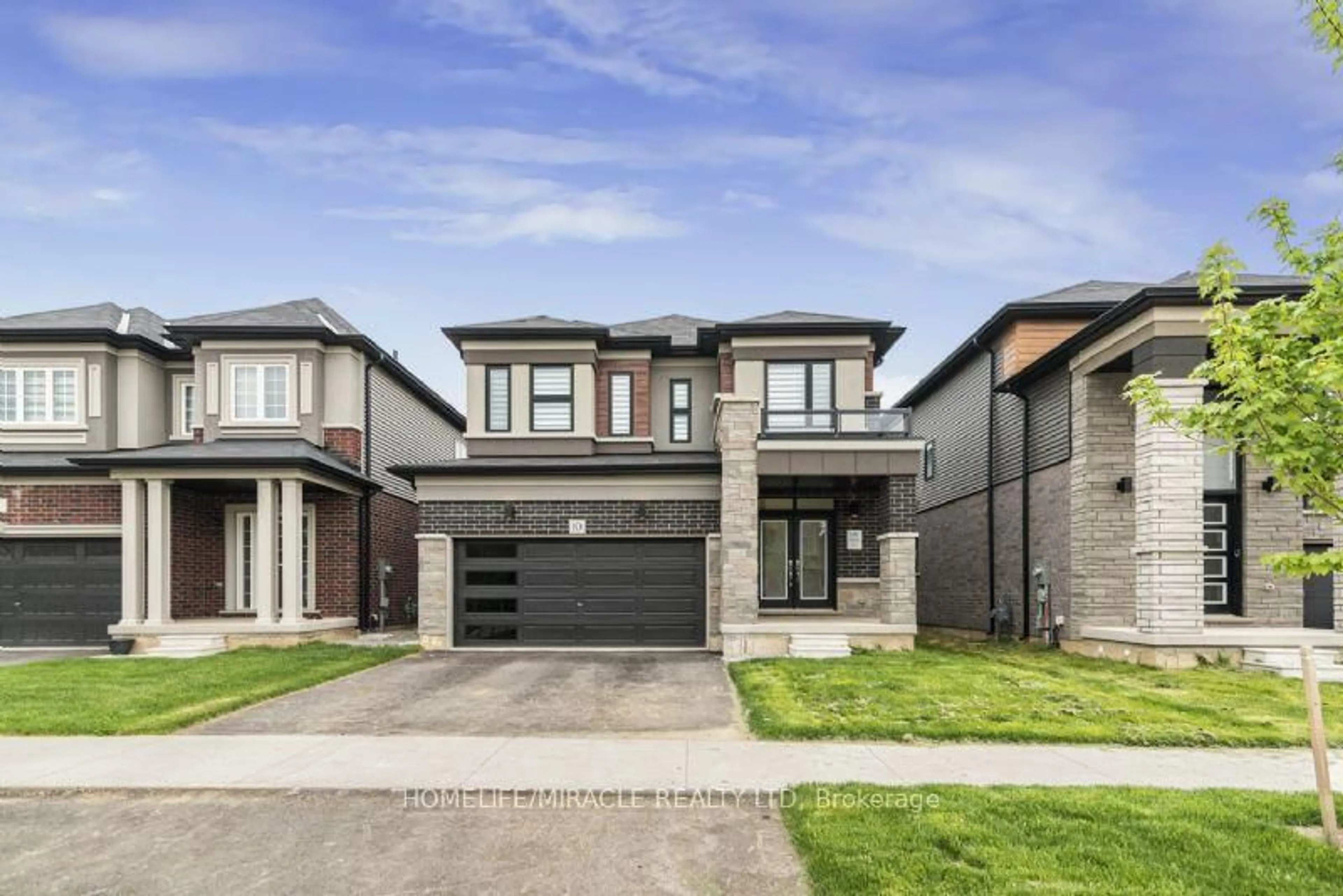 Home with brick exterior material, street for 10 Ingalls Ave, Brantford Ontario N3V 0B2