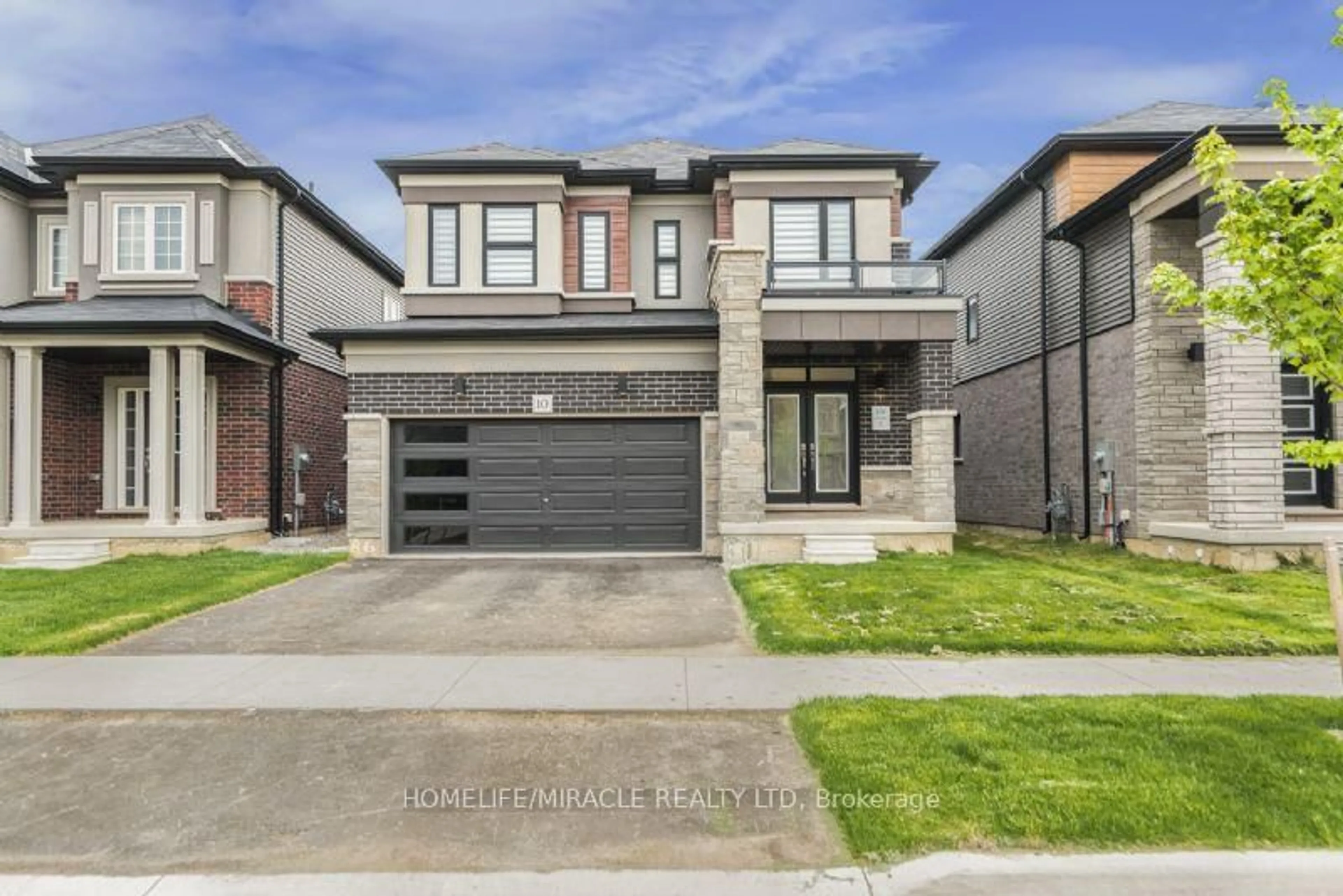 Home with brick exterior material, street for 10 Ingalls Ave, Brantford Ontario N3V 0B2