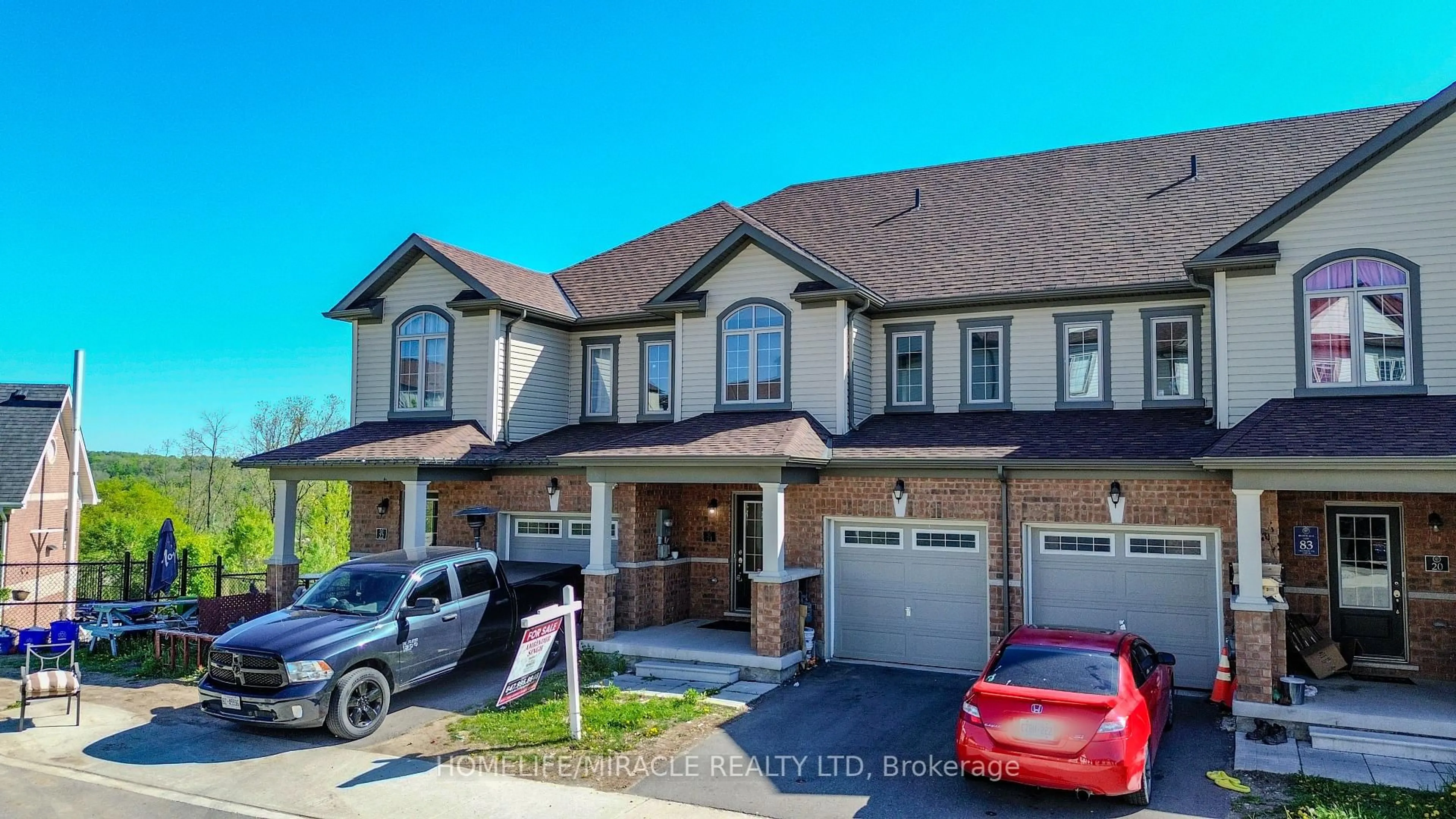 Home with brick exterior material, street for 740 Linden Dr #21, Cambridge Ontario N3H 0E3