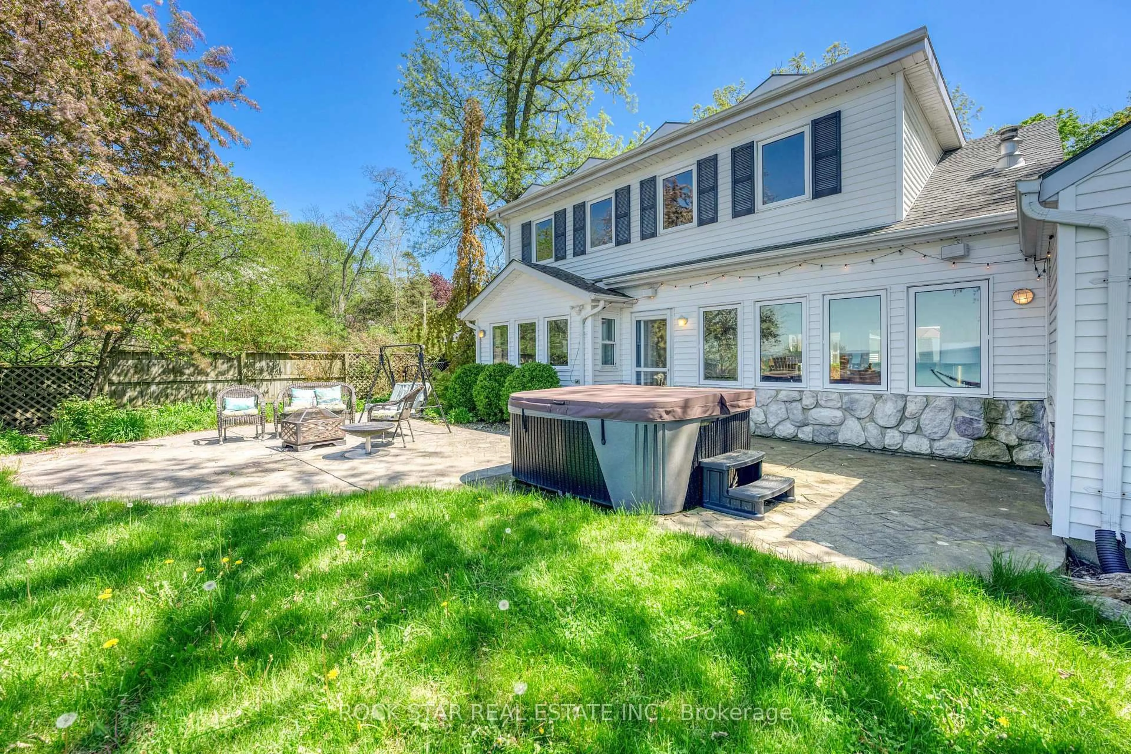 Patio, water/lake/river/ocean view for 3186 Dana St, Plympton-Wyoming Ontario N0N 1E0