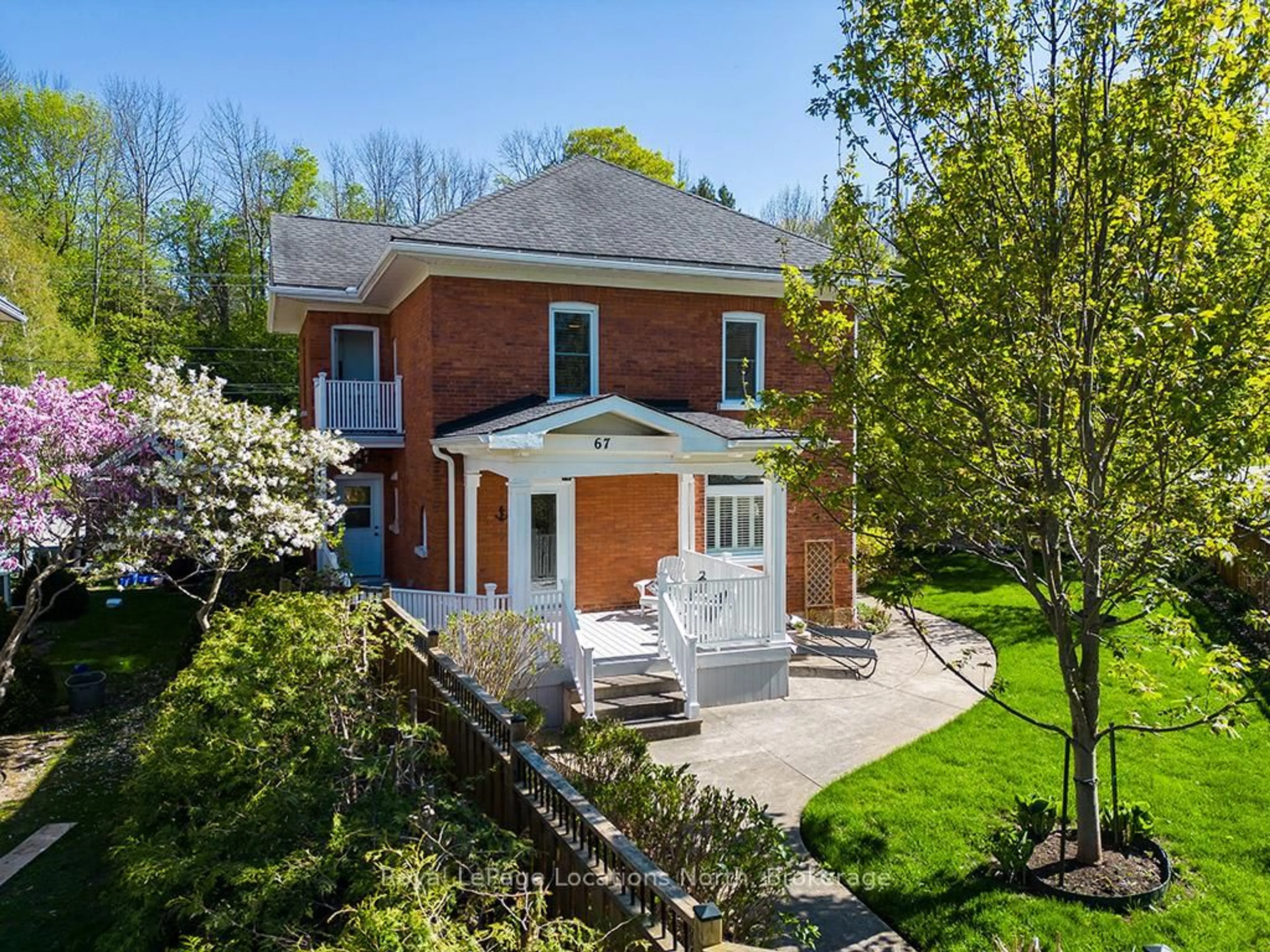 Home with brick exterior material, street for 67 MARSHALL St, Meaford Ontario N4L 1E4