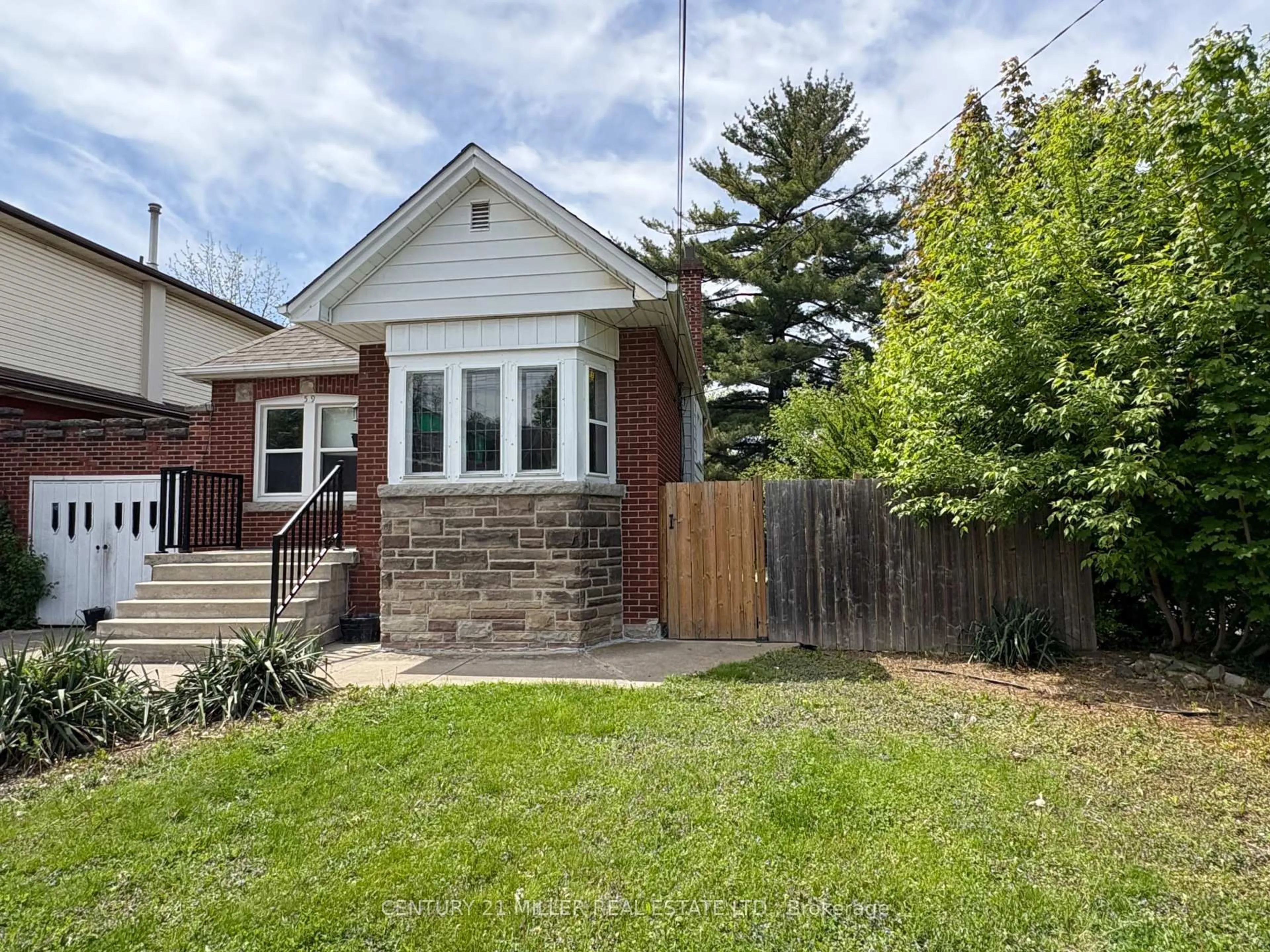 Home with brick exterior material, street for 59 Longwood Rd, Hamilton Ontario L8S 3V2