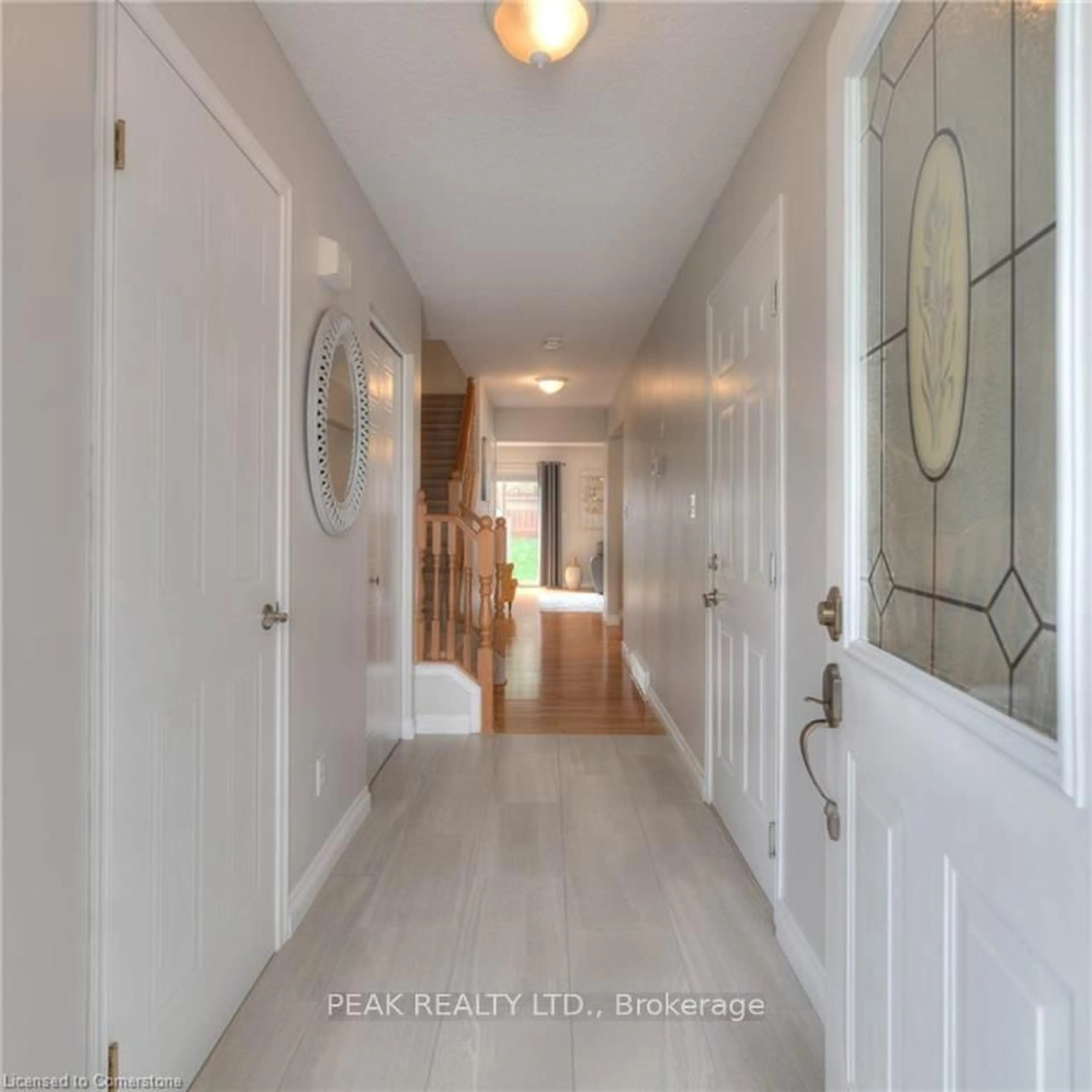 Indoor entryway for 34 Reistview St, Kitchener Ontario N2E 4H3