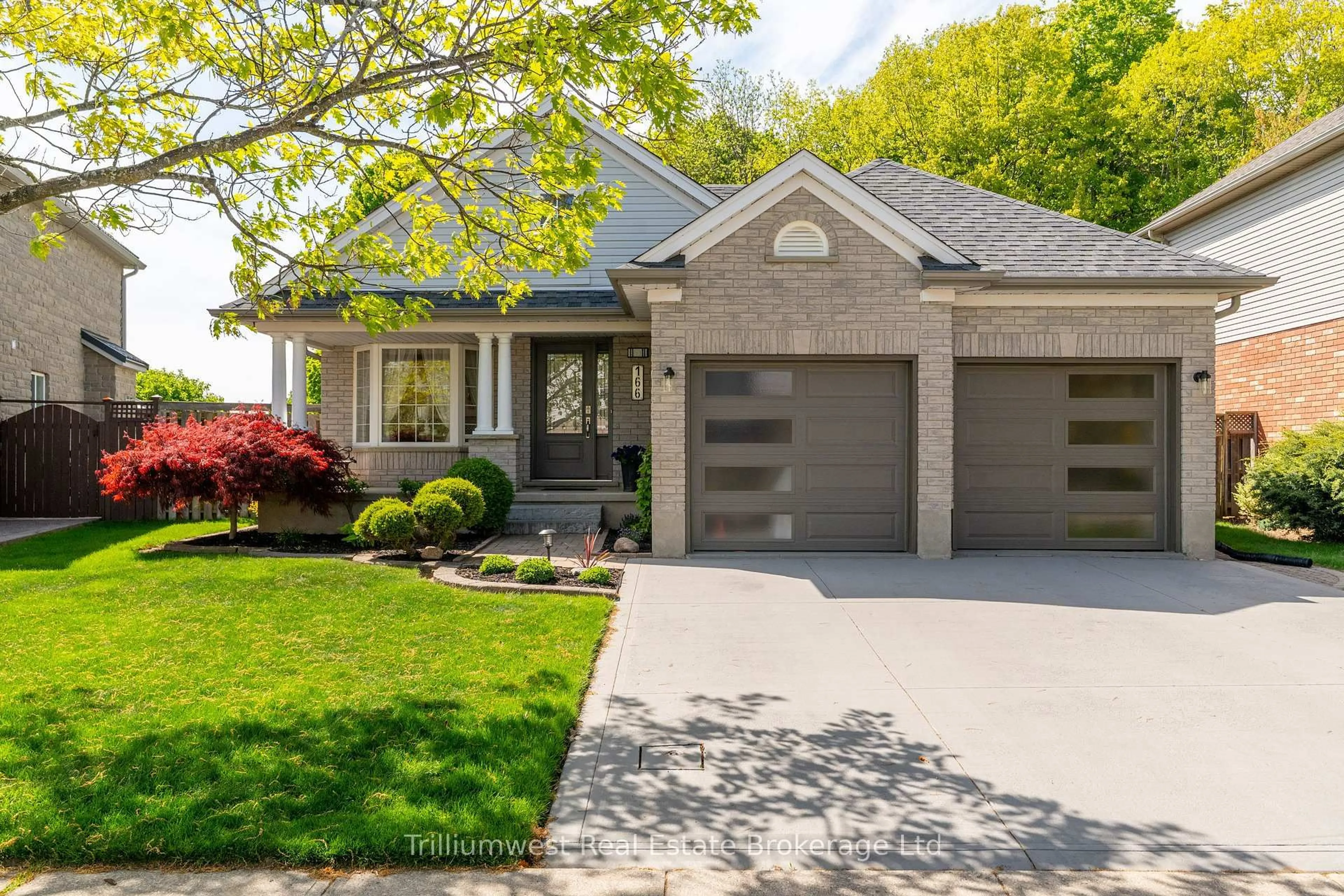 Home with brick exterior material, street for 166 McMeeken Dr, Cambridge Ontario N3C 4H2