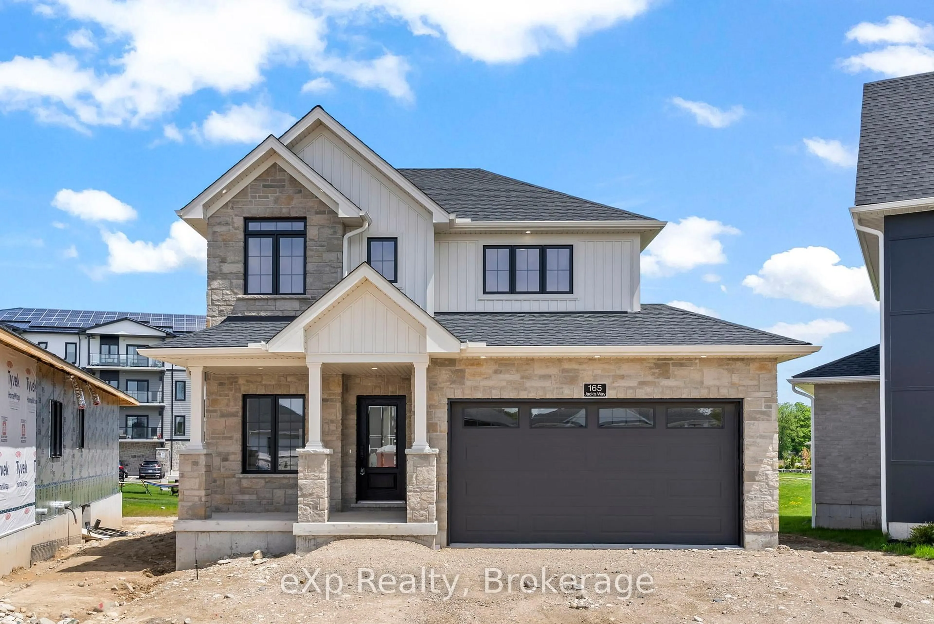 Home with brick exterior material, street for 165 JACK'S Way, Wellington North Ontario N0G 2L4