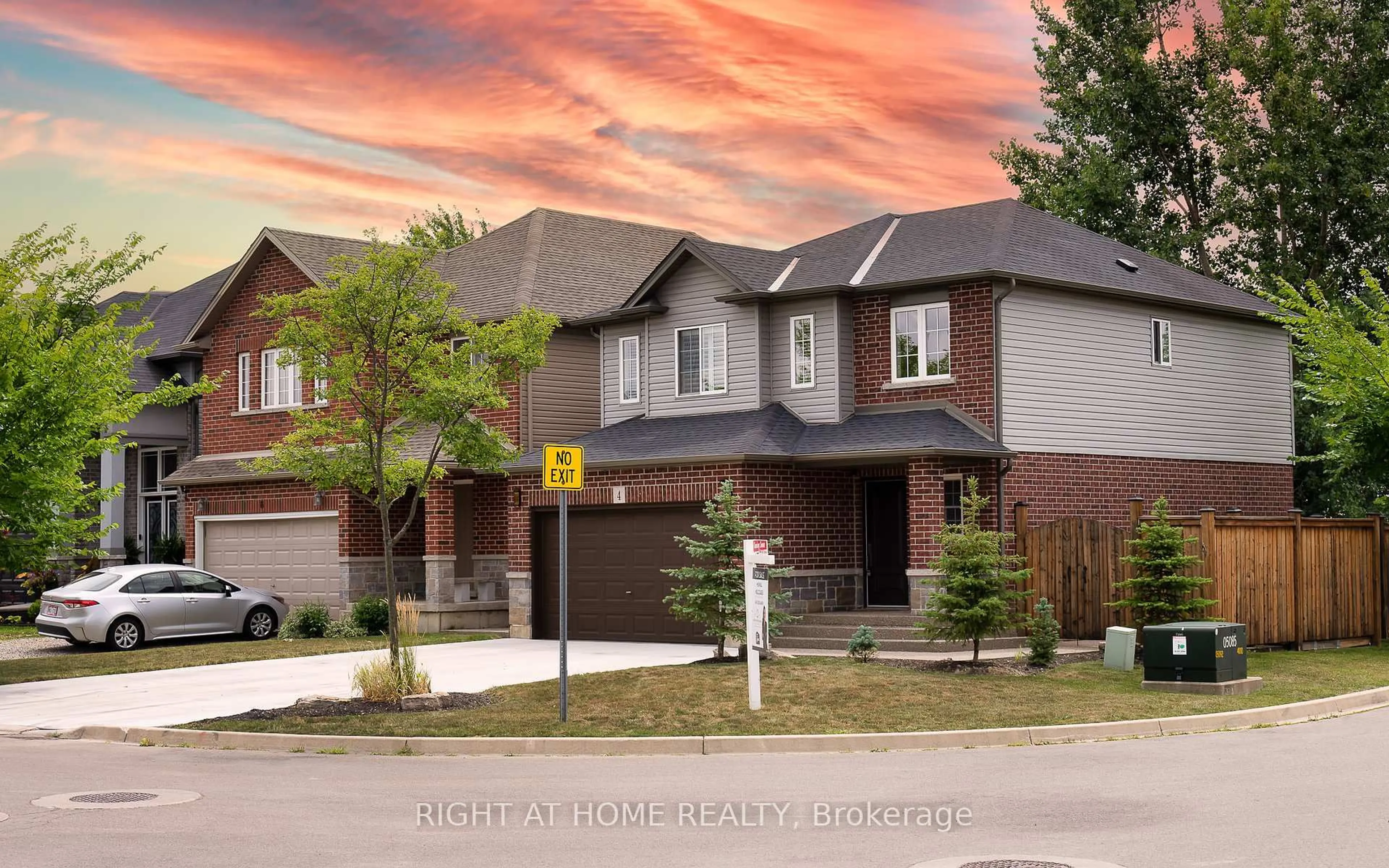 Home with brick exterior material, street for 4 Avatar Pl, Hamilton Ontario L0R 1W0