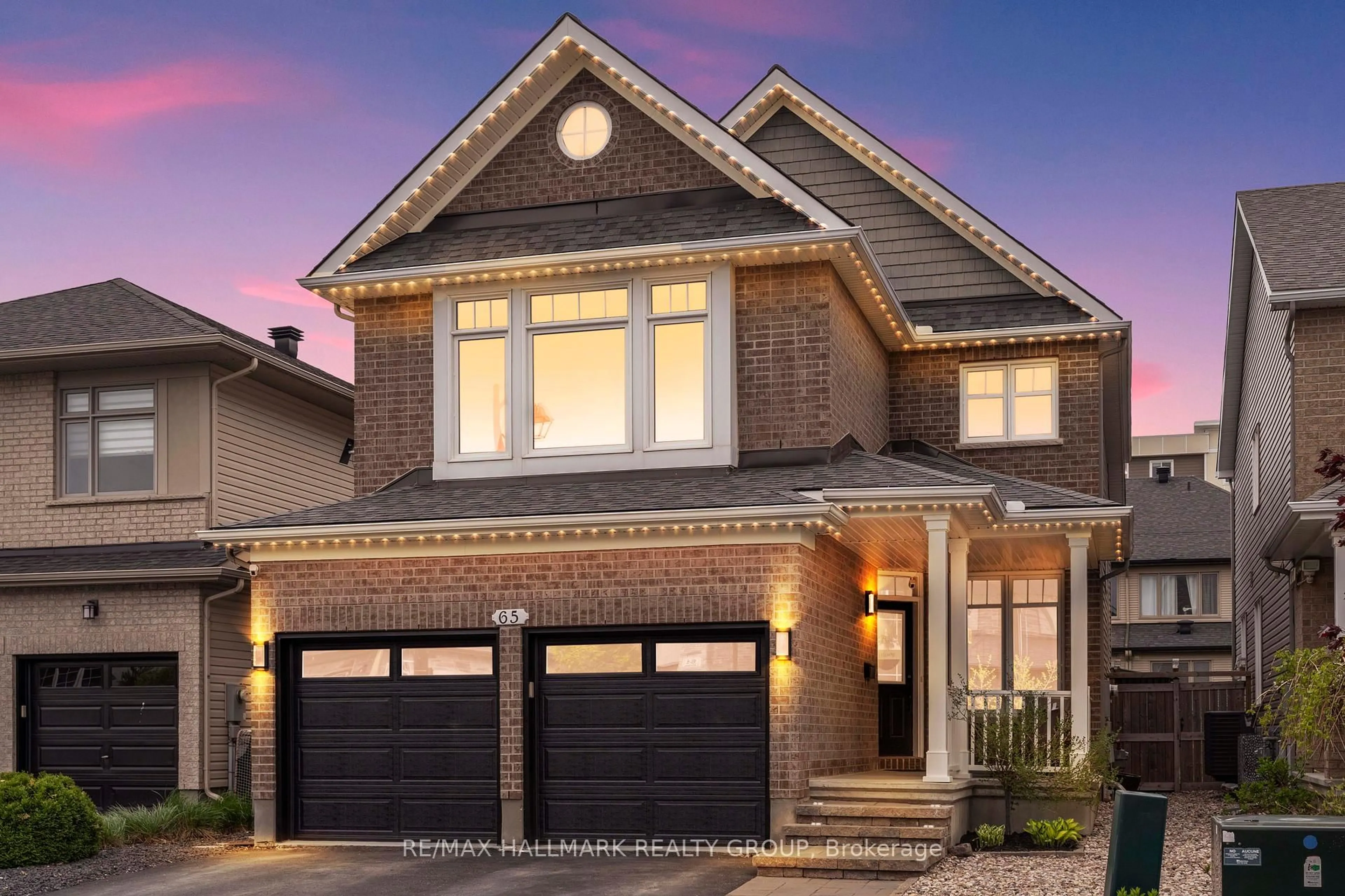 Home with brick exterior material, street for 65 Ginseng Terr, Stittsville Ontario K2V 0B5