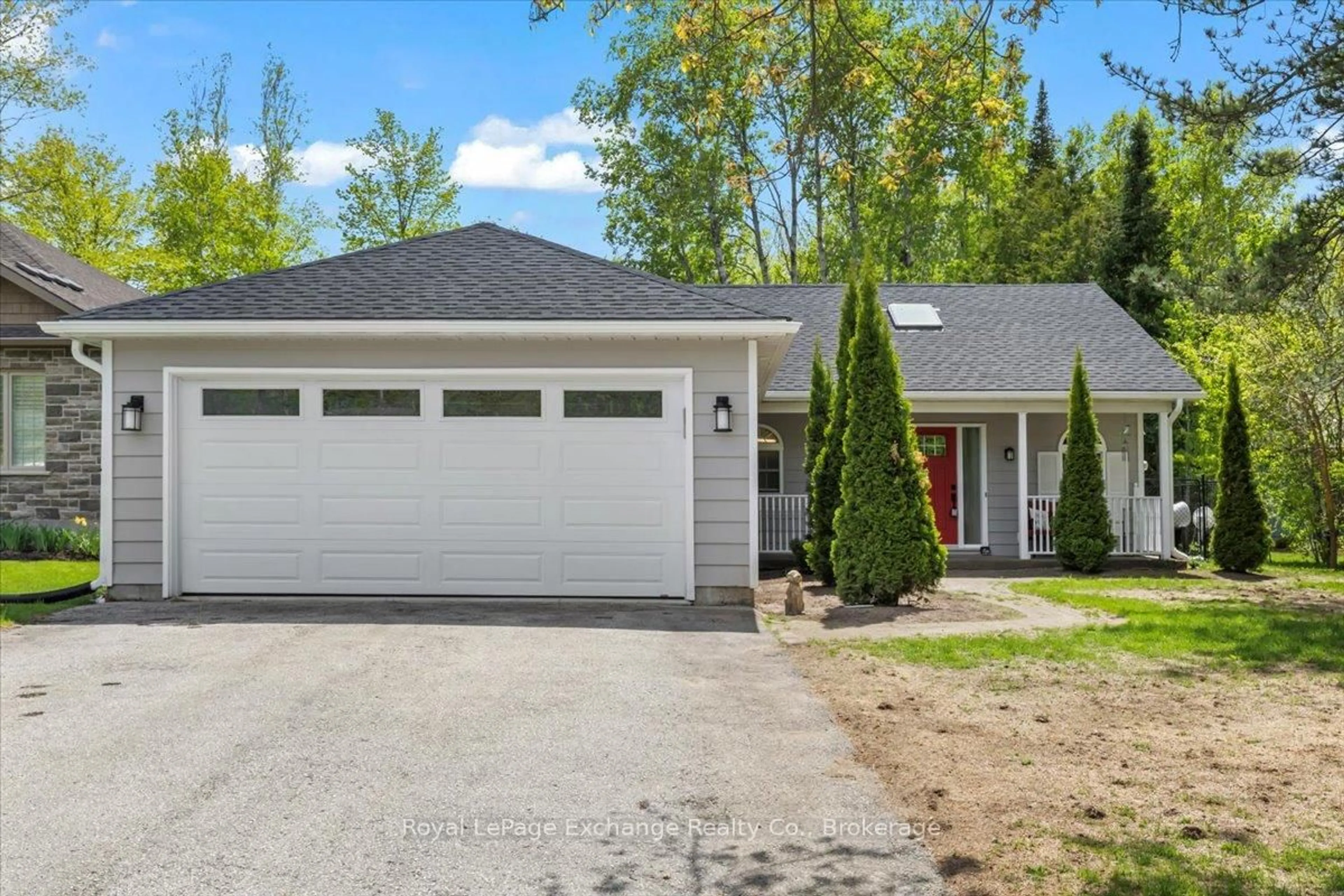 Home with vinyl exterior material, street for 357 Tyendinaga Dr, Saugeen Shores Ontario N0H 2L0