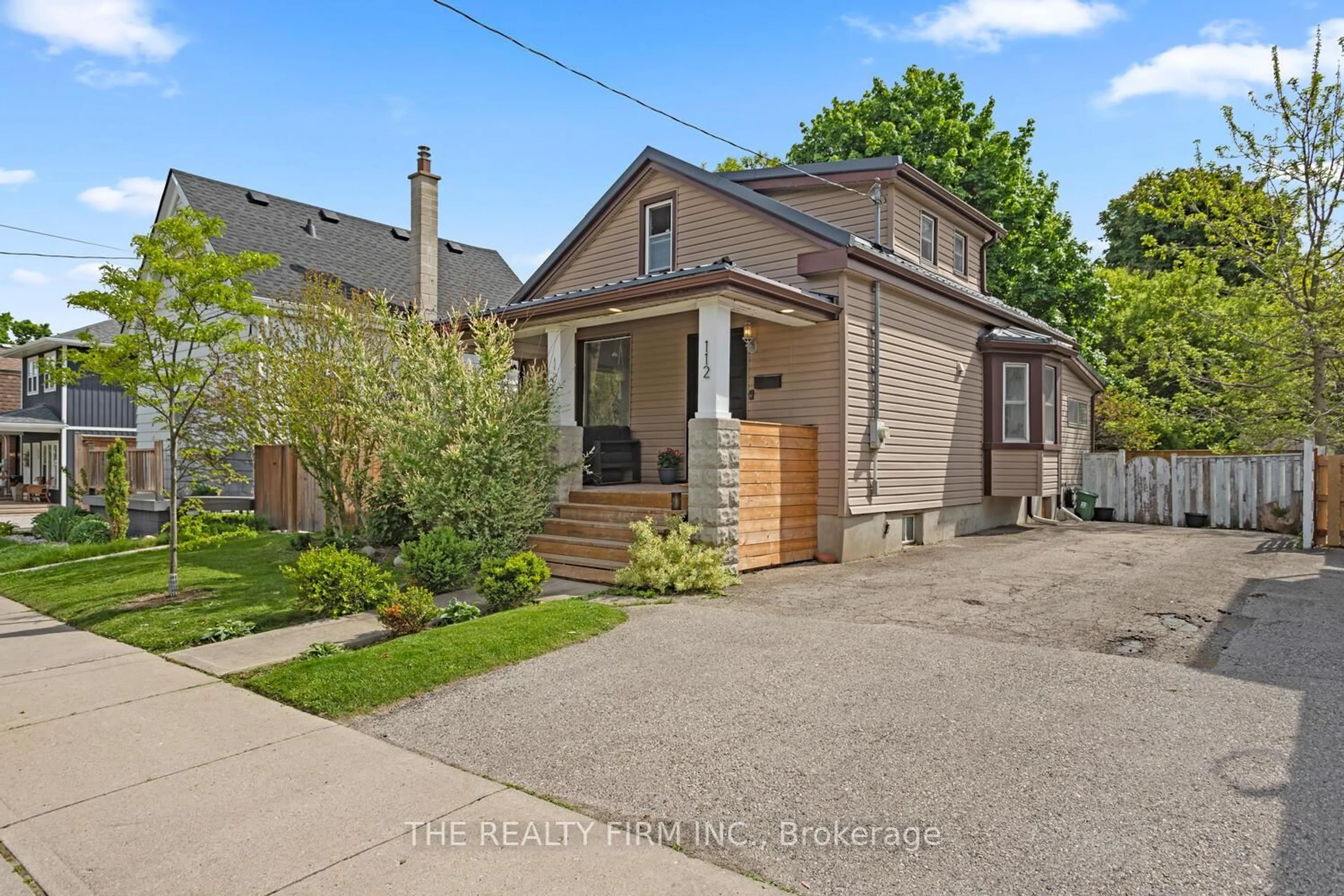 Home with brick exterior material, street for 112 Edward St, London South Ontario N6C 3H7